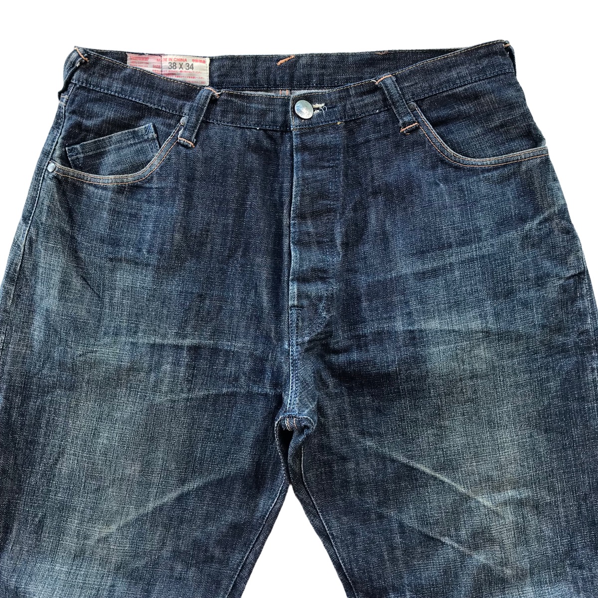 EVISU Rare YAMANE X CALVIN LEONG Lot 2100 Selvedge Jeans 