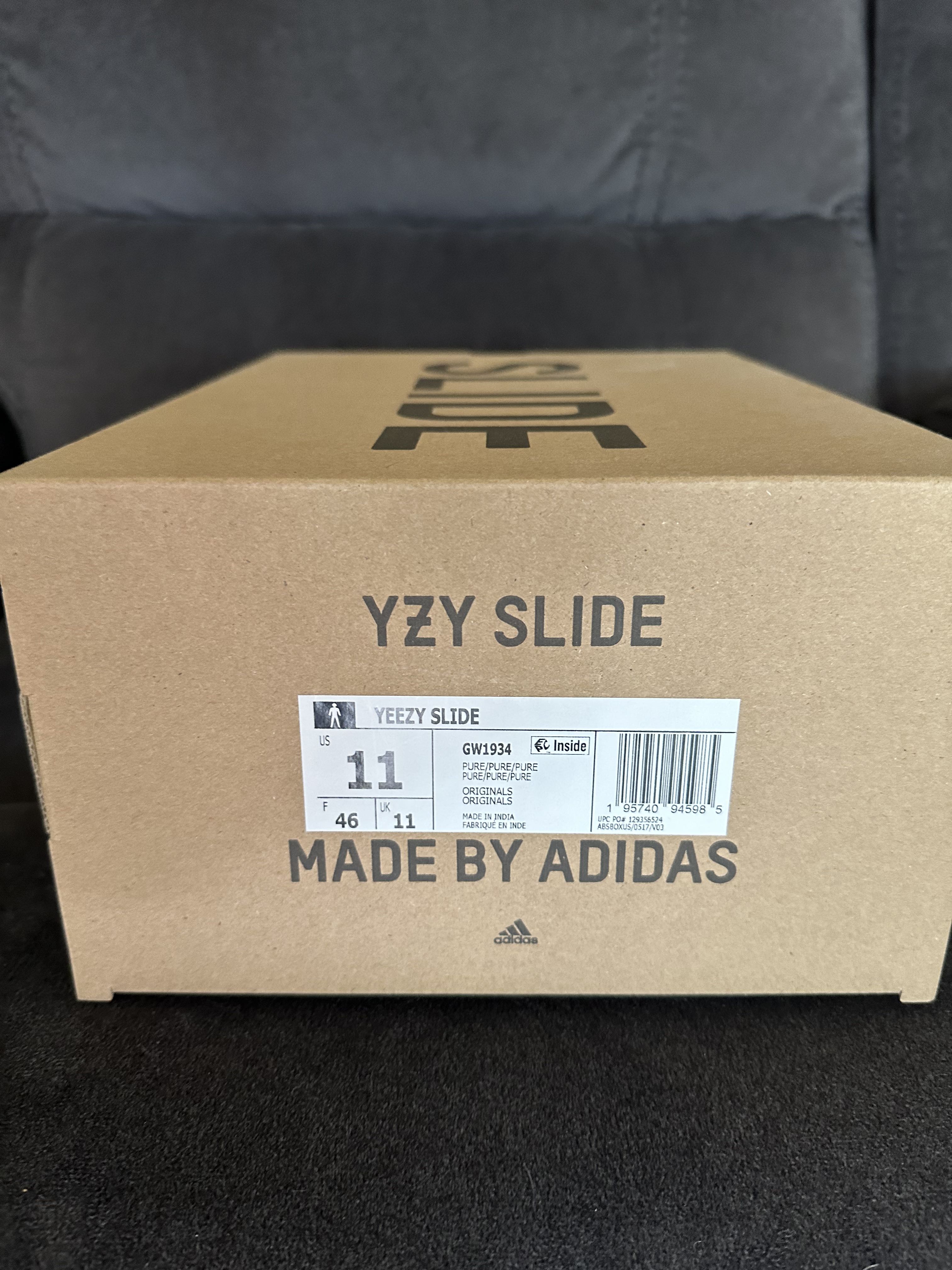 adidas gazelle silver green womens Adidas Yeezy Slides Pure First Release Kanye West (GZ5554) Men's Size –  Solestage
