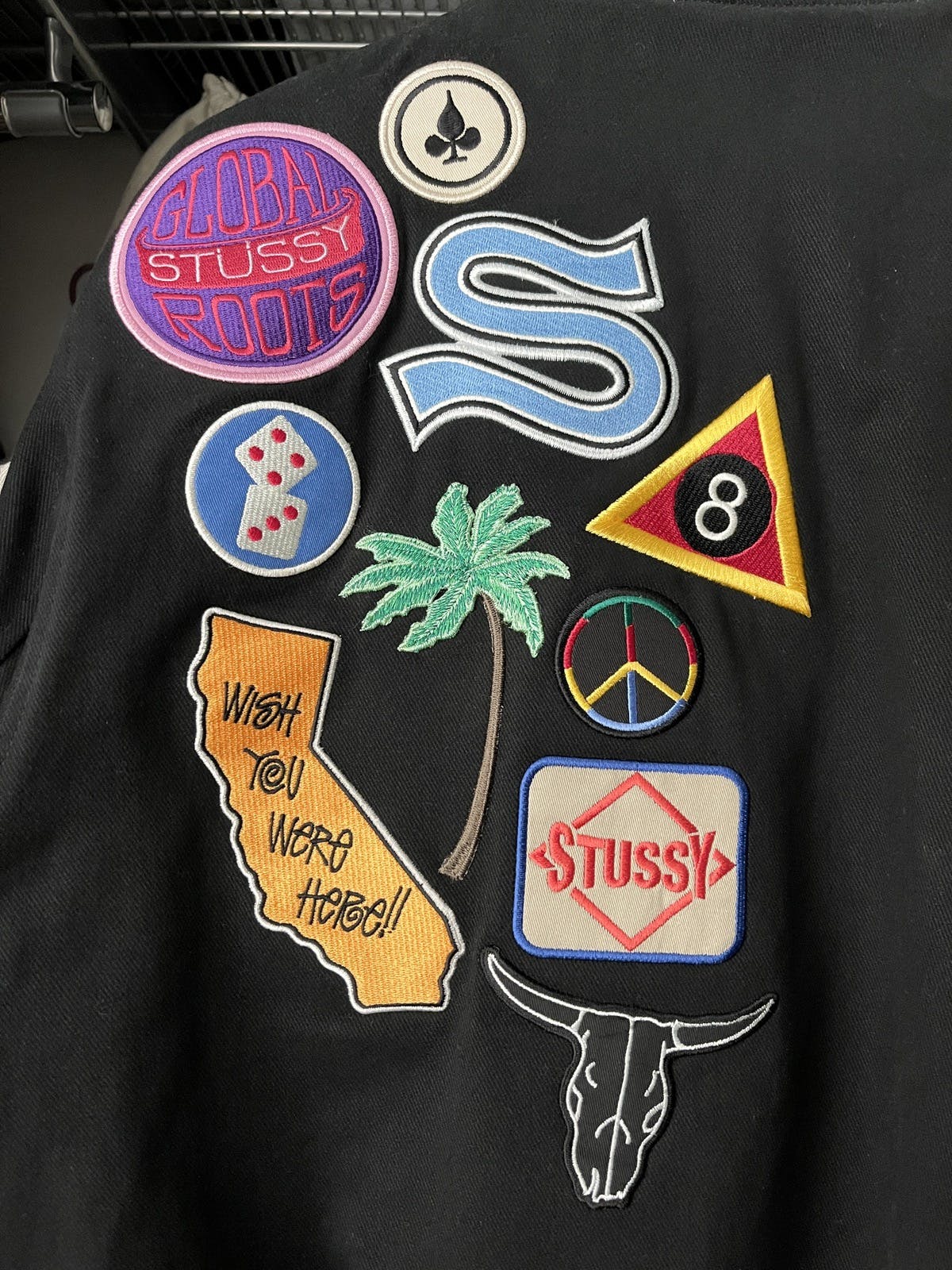 ジャケット・アウター STUSSY SOUVENIR STADIUM BOMBER ☆入手困難☆Stussy Souvenir Stadium Bomber (STUSSY