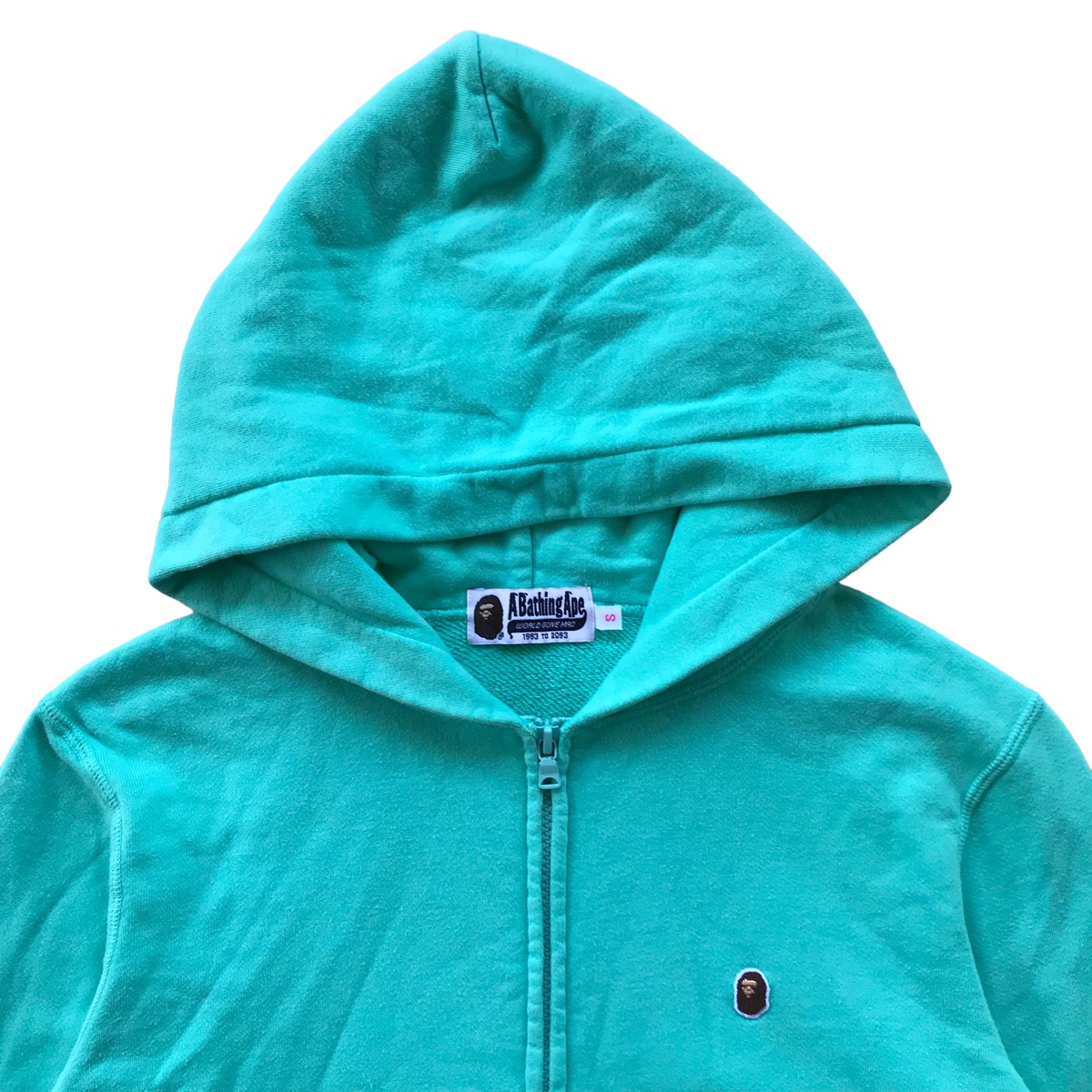 Champion Hoodie Camo Logo A BATHING APE® Vintage BAPE Rare Colour