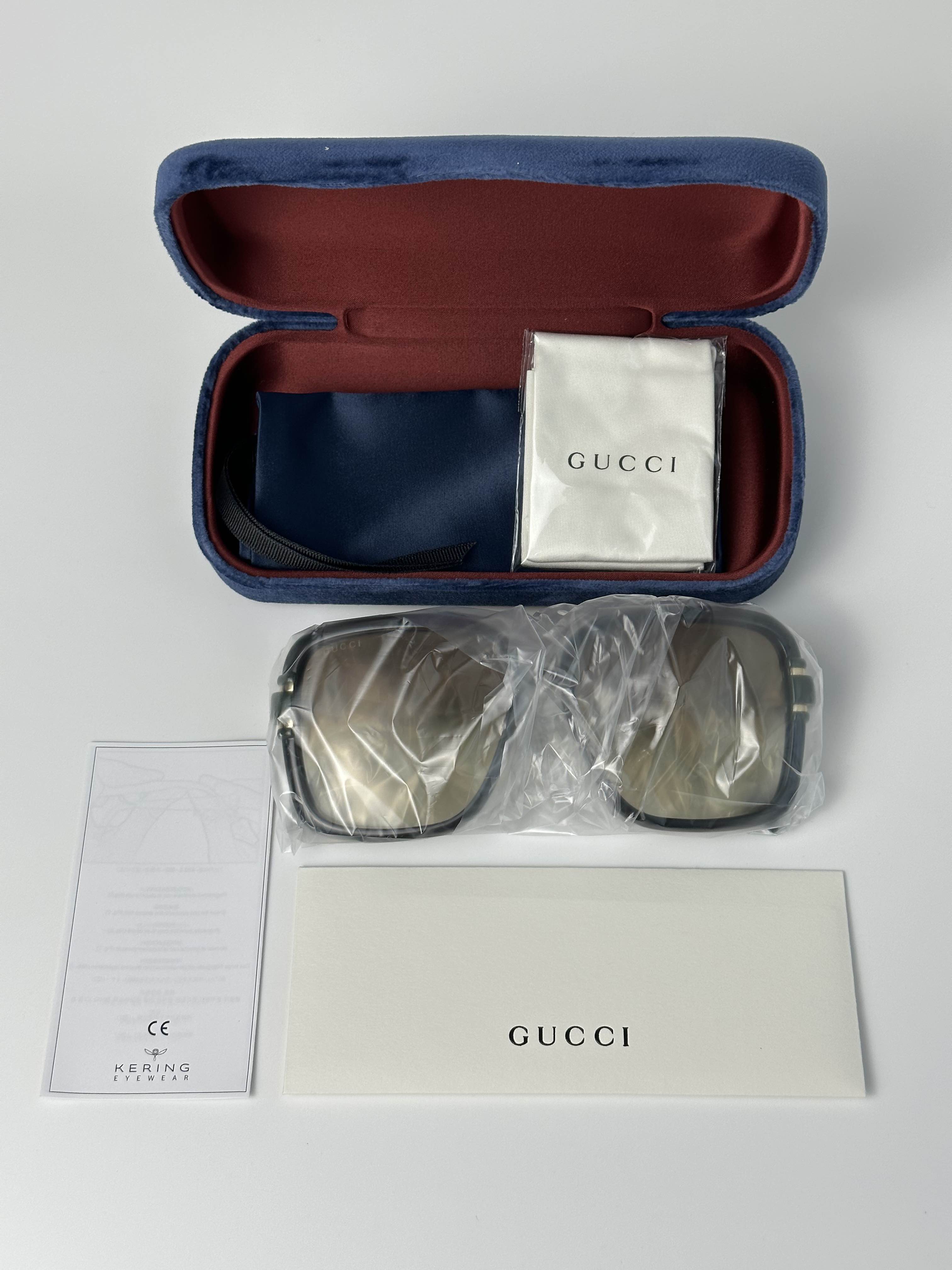 Gucci Sunglasses with Case and Box - Brand New Gucci GG Classic Fashion Sunglasses $180 DM FOR INQUIRIES main image 3