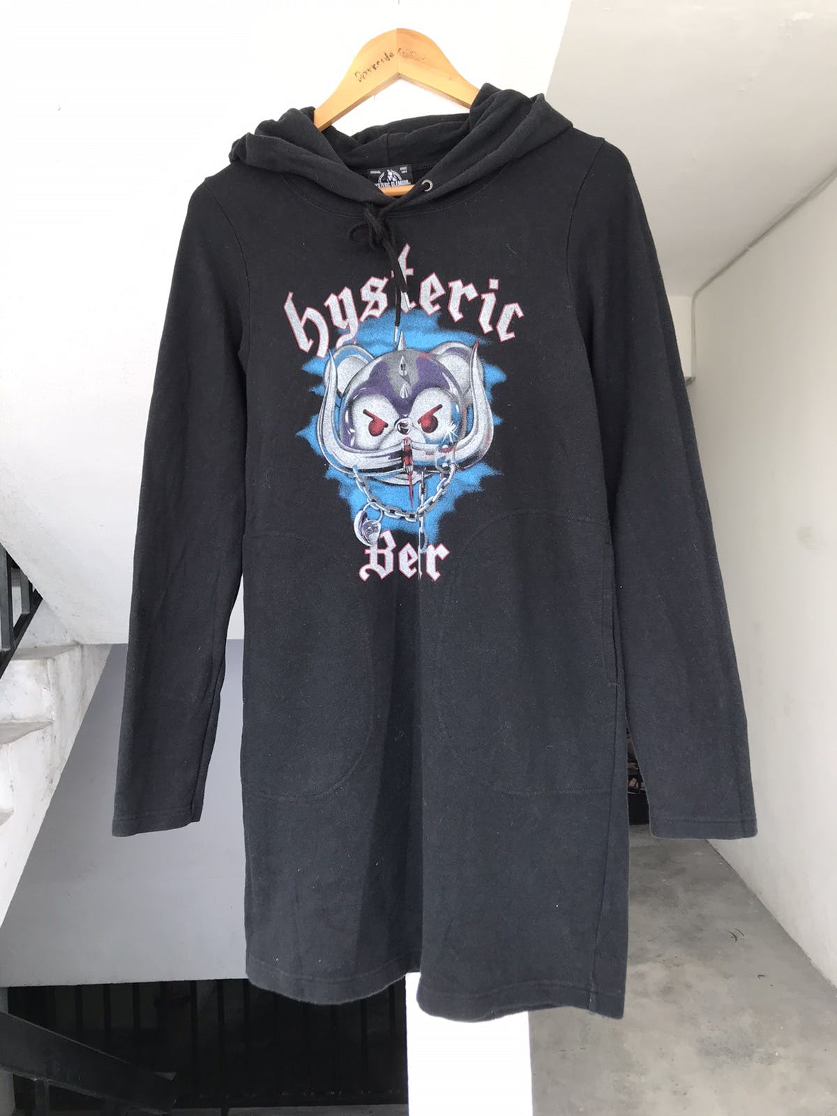 Hysteric Glamour Hysteric Glamour Hysteric Bear Long Hoodie