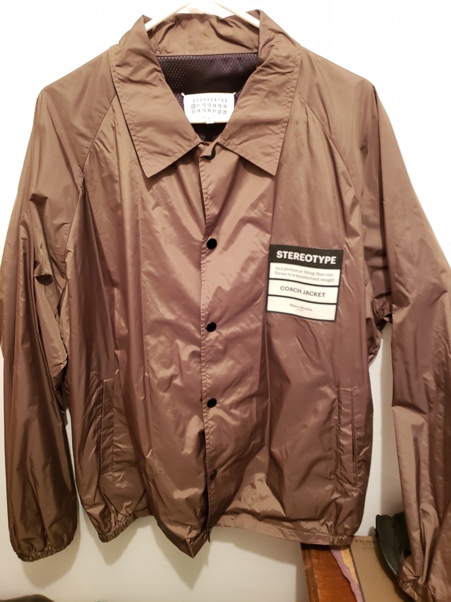 Maison margiela coach jacket hotsell