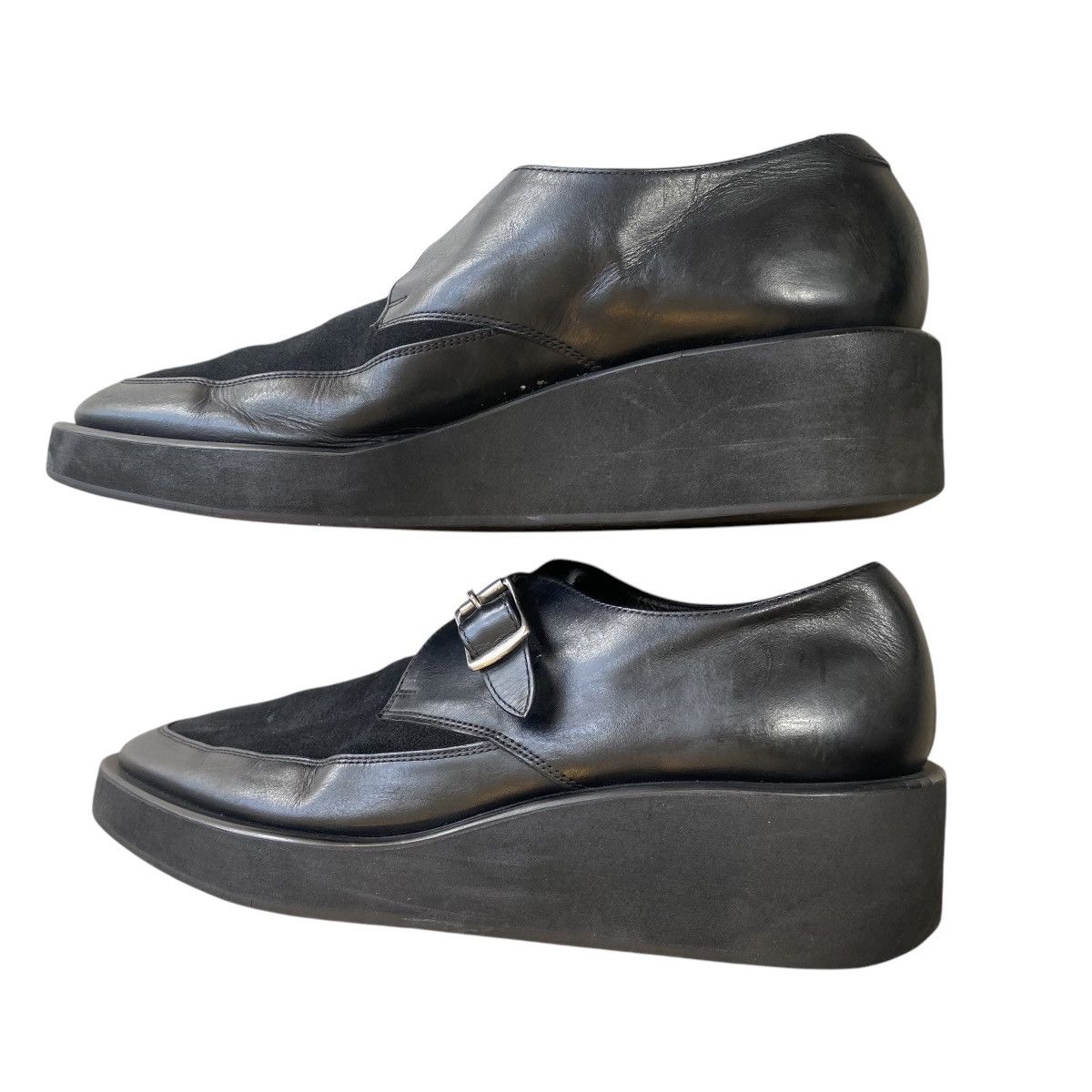 Lad Musician Lad Musician Monk Leather Sneaker | tamadakat0 | REVERSIBLE