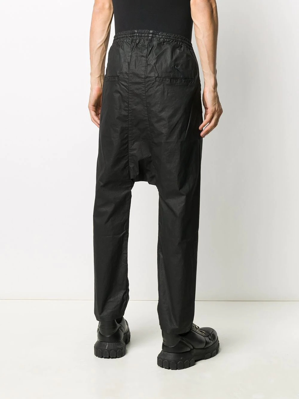 coated track pants - 7