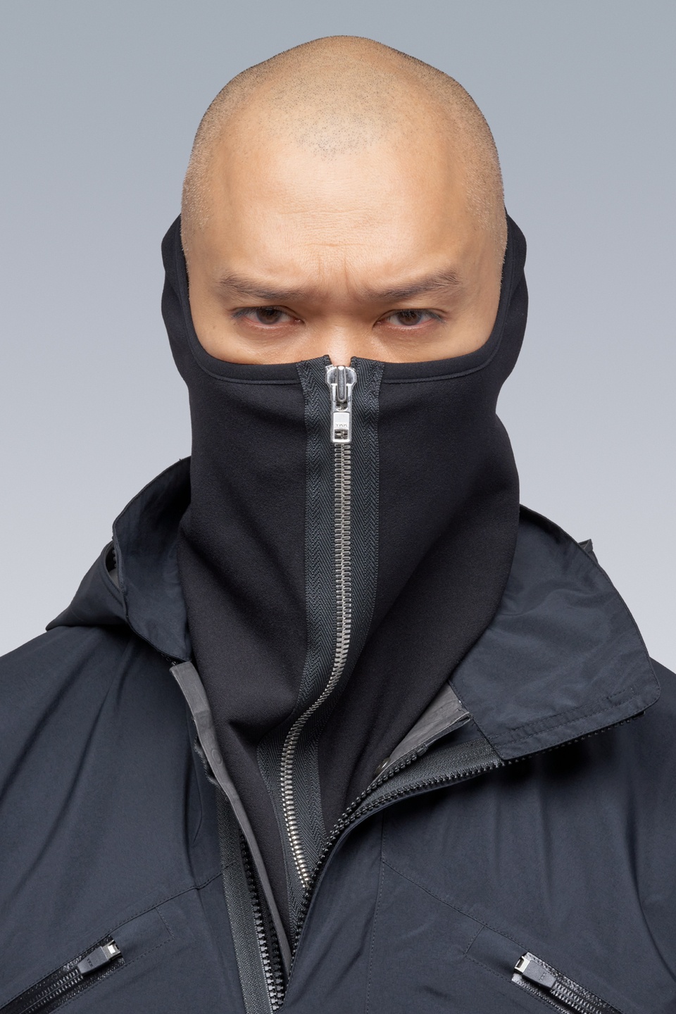 ACRONYM NG4-PS Modular Zippered Powerstretch® Neck Gaiter Black