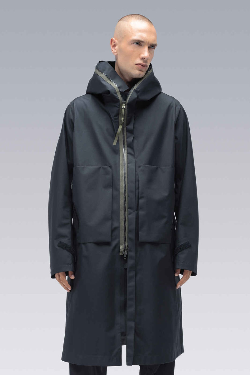 J61-GTV 2.5L Gore-Tex 중간 Parka 검정 1