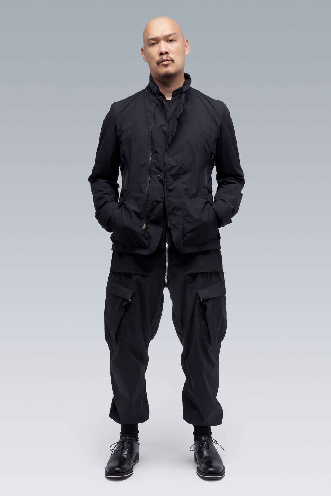 J29-WS 2L Gore-Tex Infinium™ Windstopper®  Modular Blazer Black - 9