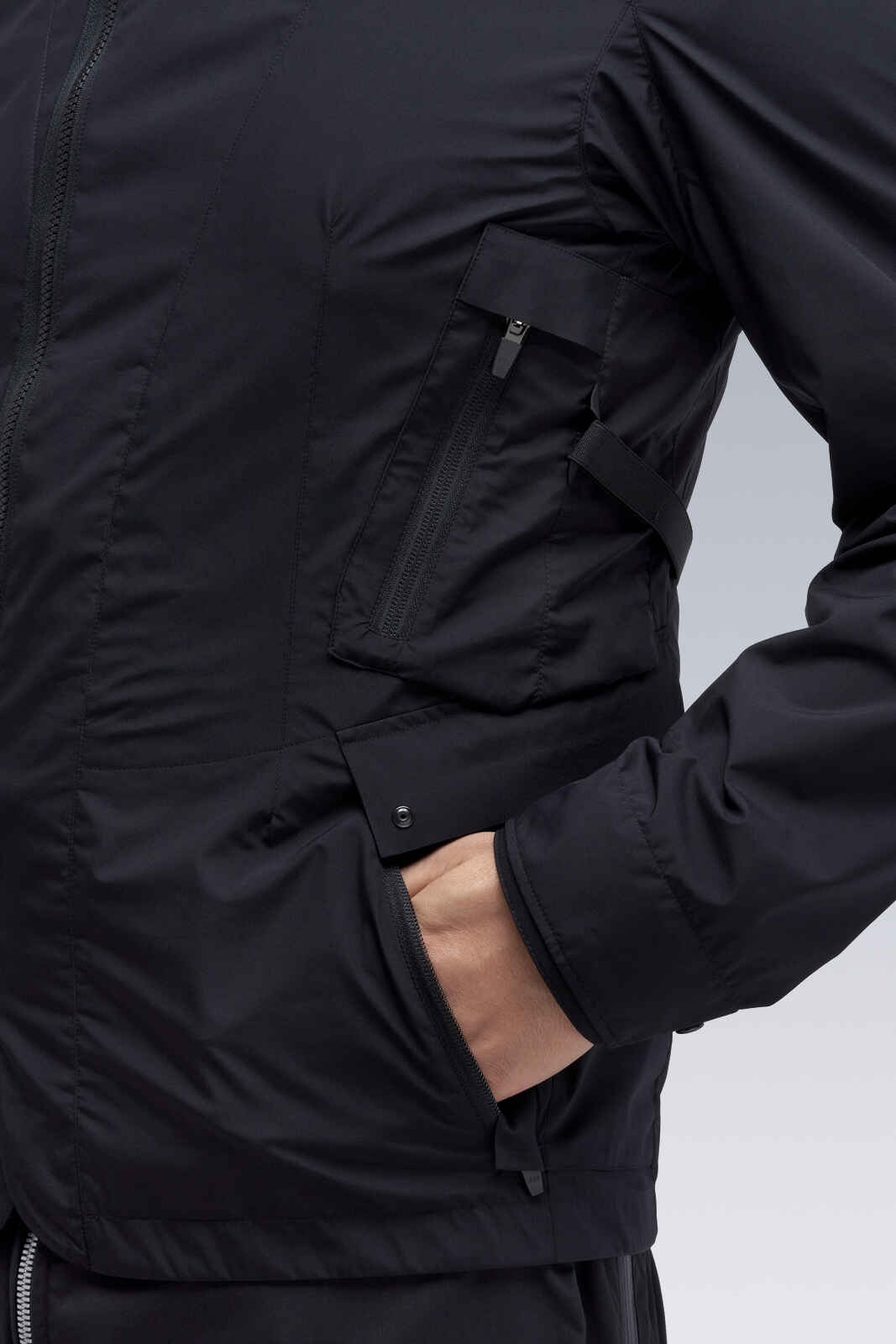 J29-WS 2L Gore-Tex Infinium™ Windstopper®  Modular Blazer Black - 11