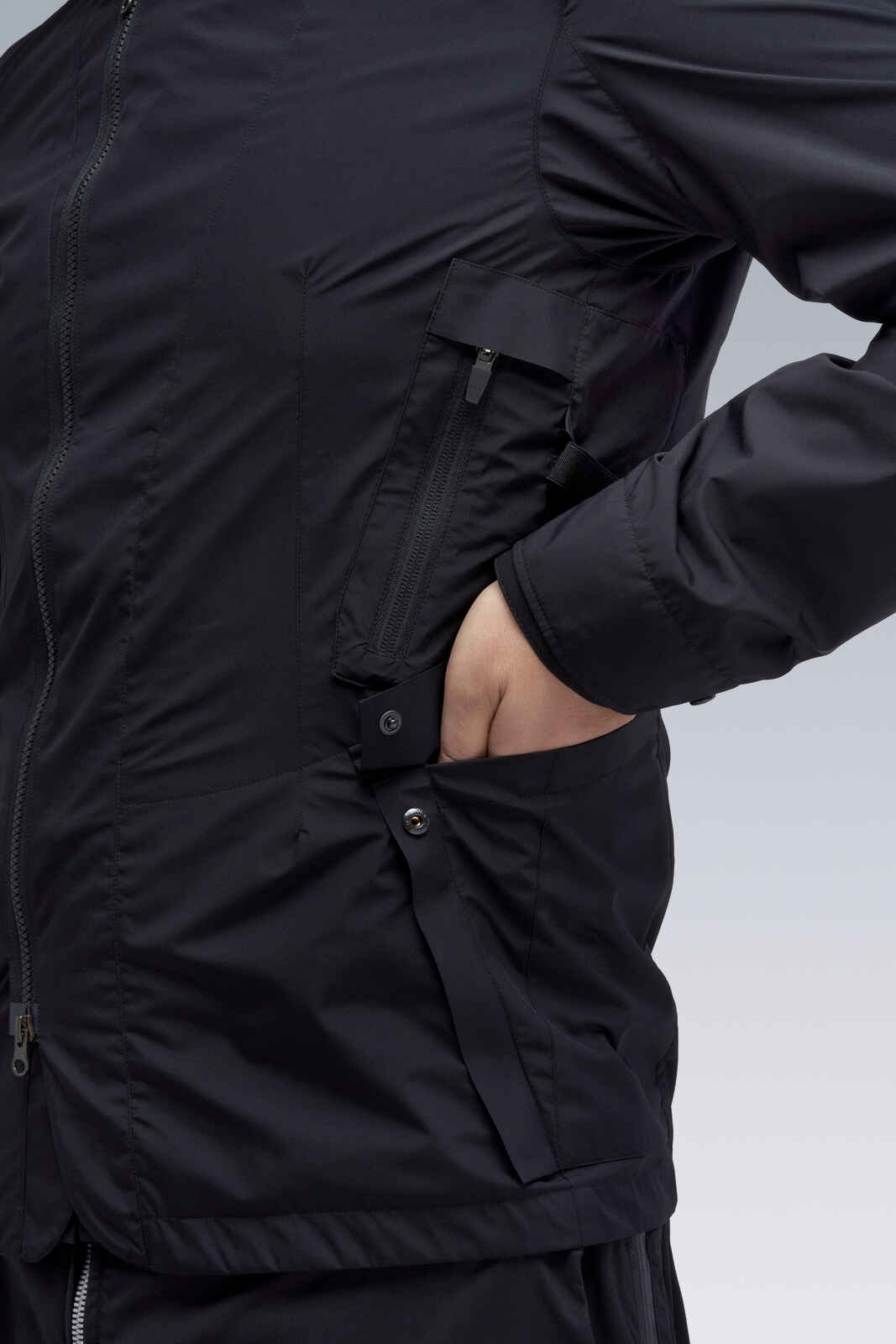J29-WS 2L Gore-Tex Infinium™ Windstopper®  Modular Blazer Black - 12