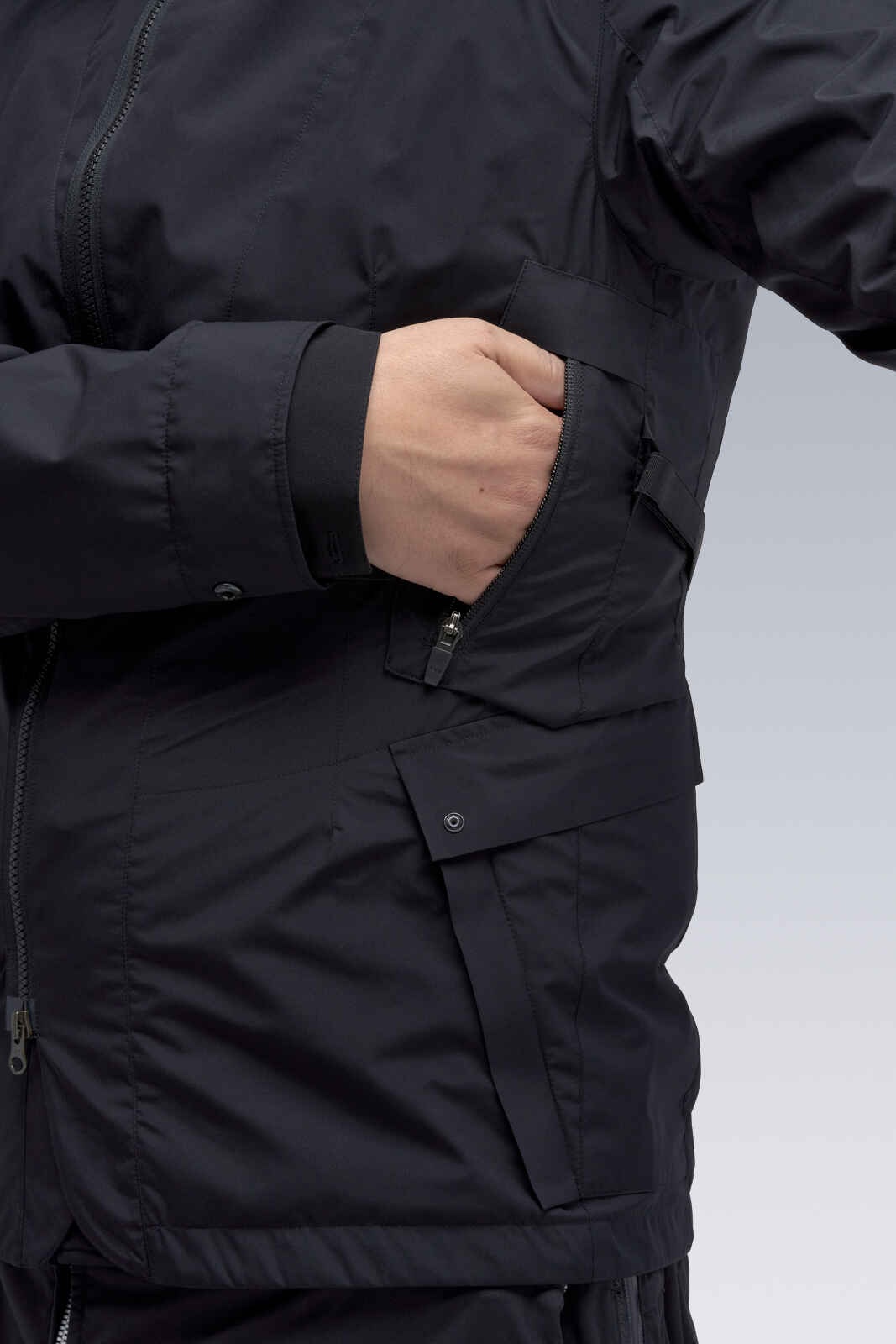 J29-WS 2L Gore-Tex Infinium™ Windstopper®  Modular Blazer Black - 13