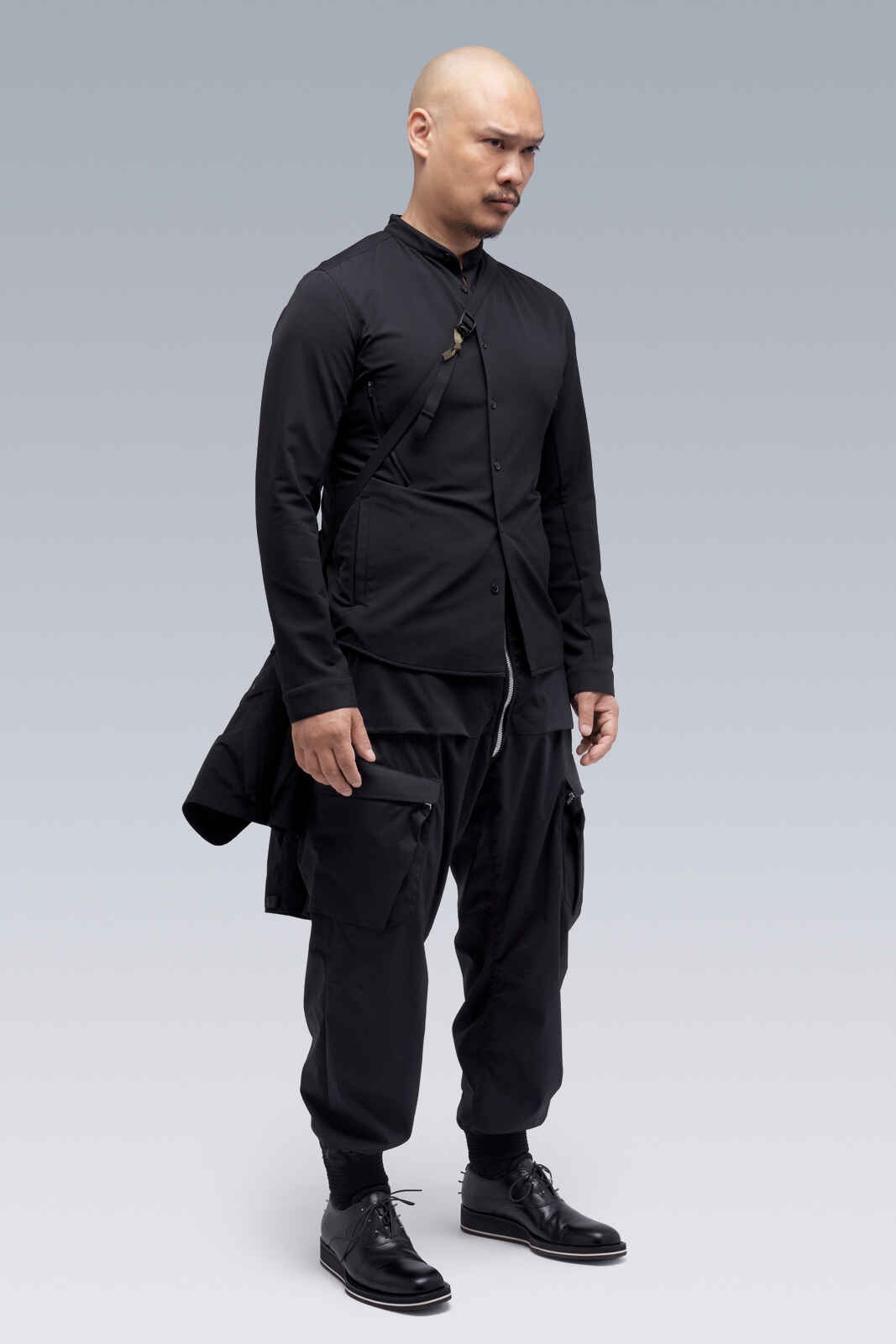 J29-WS 2L Gore-Tex Infinium™ Windstopper®  Modular Blazer Black - 22