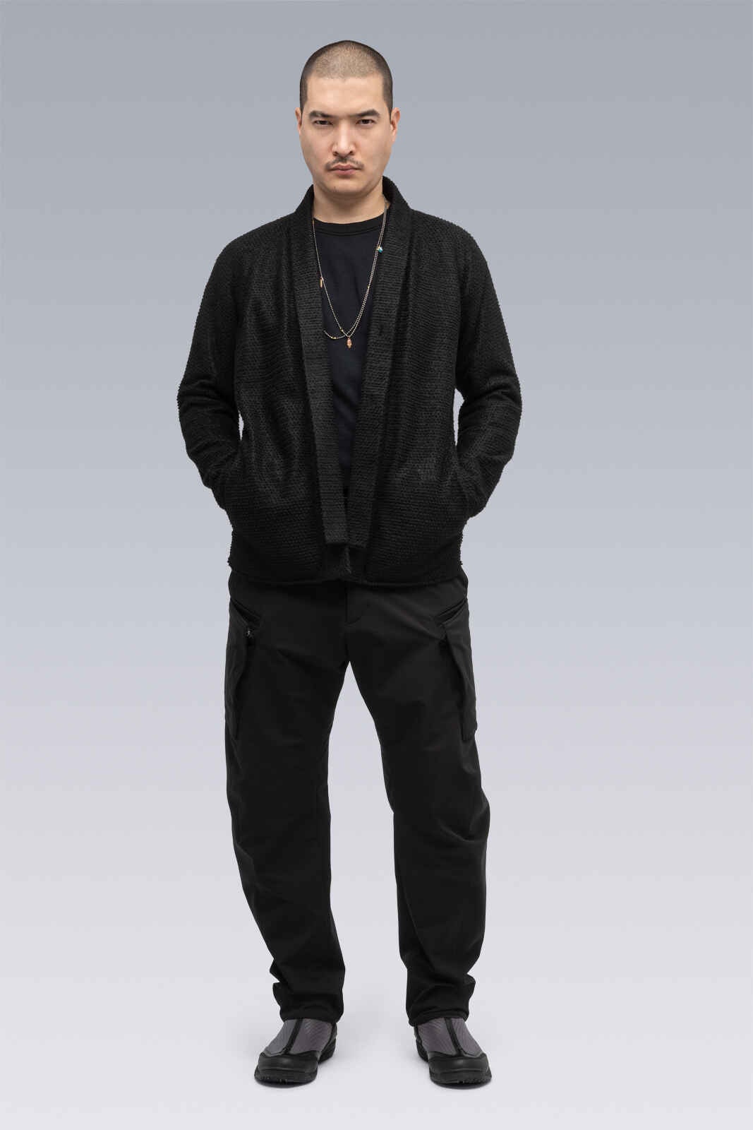 J89-AD Lofted Knit Fiber Modular Liner Jacket Black - 5