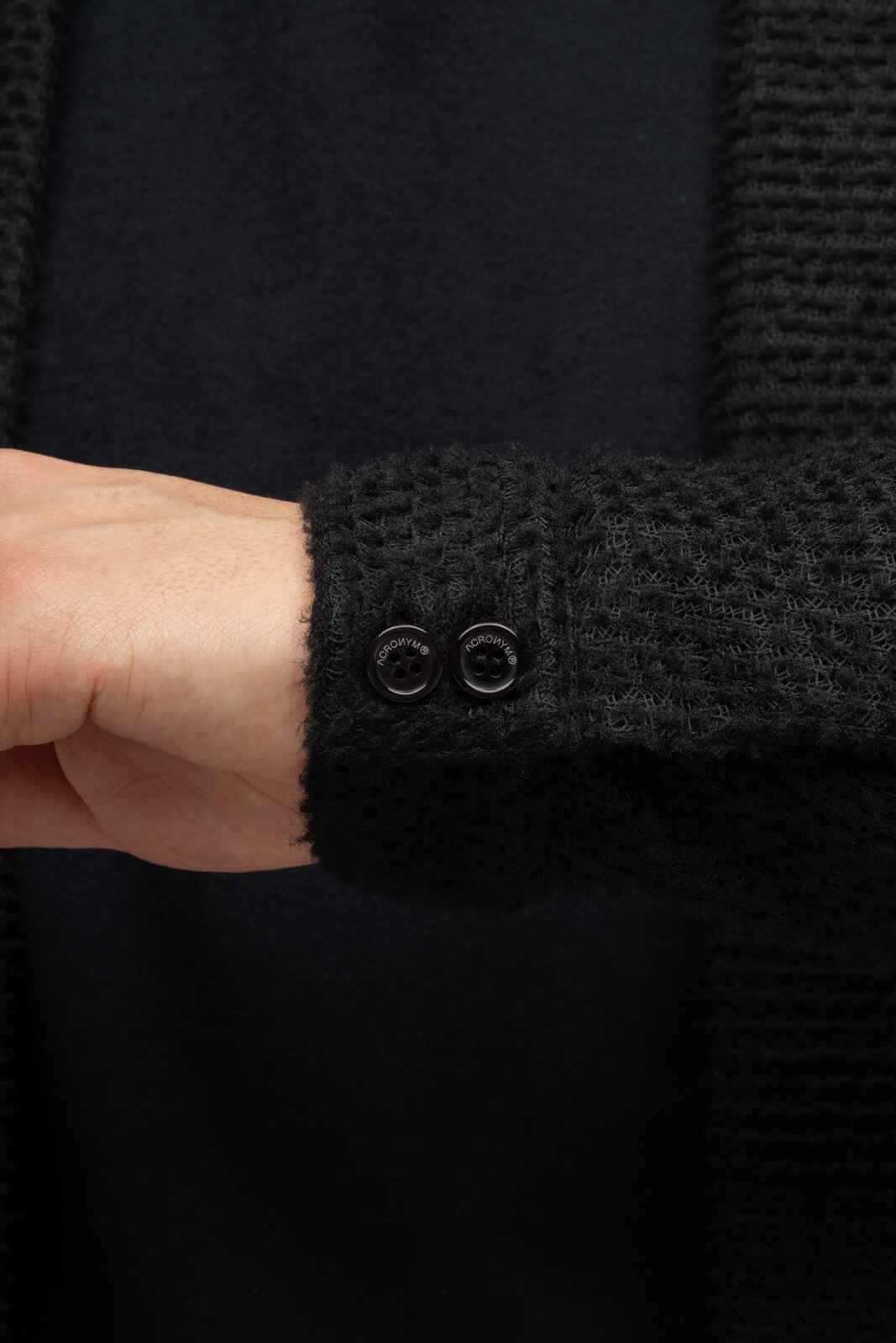 J89-AD Lofted Knit Fiber Modular Liner Jacket Black - 9