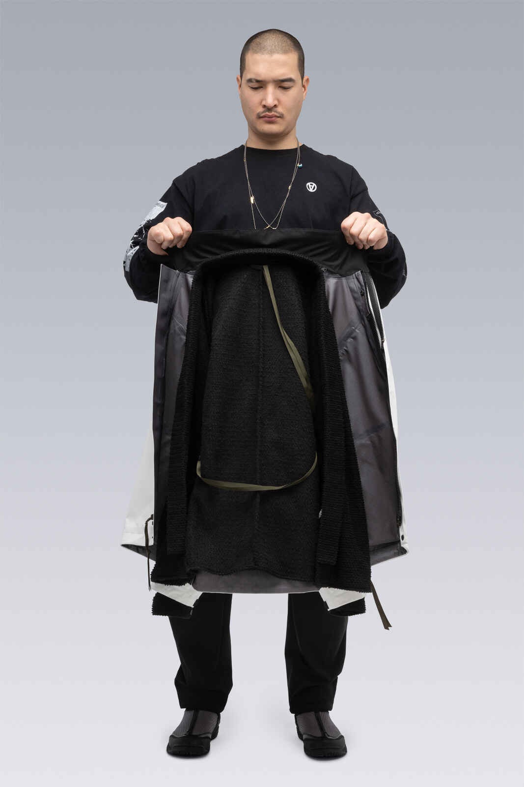 J89-AD Lofted Knit Fiber Modular Liner Jacket Black - 12