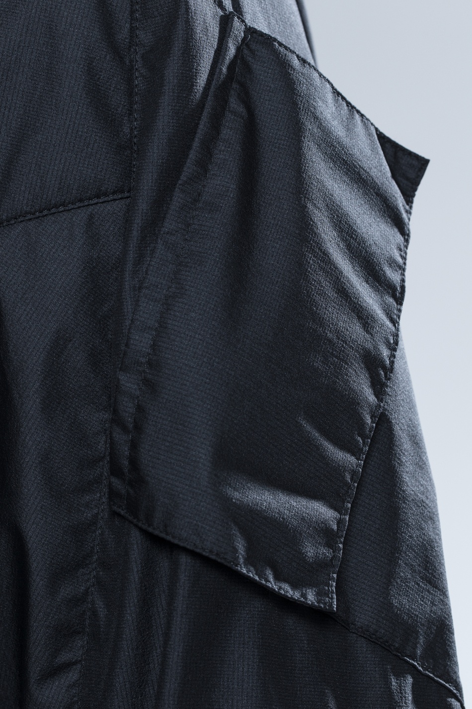 J47A-WS Packable Windstopper® Active Shell™ Interops Jacket Black - 10