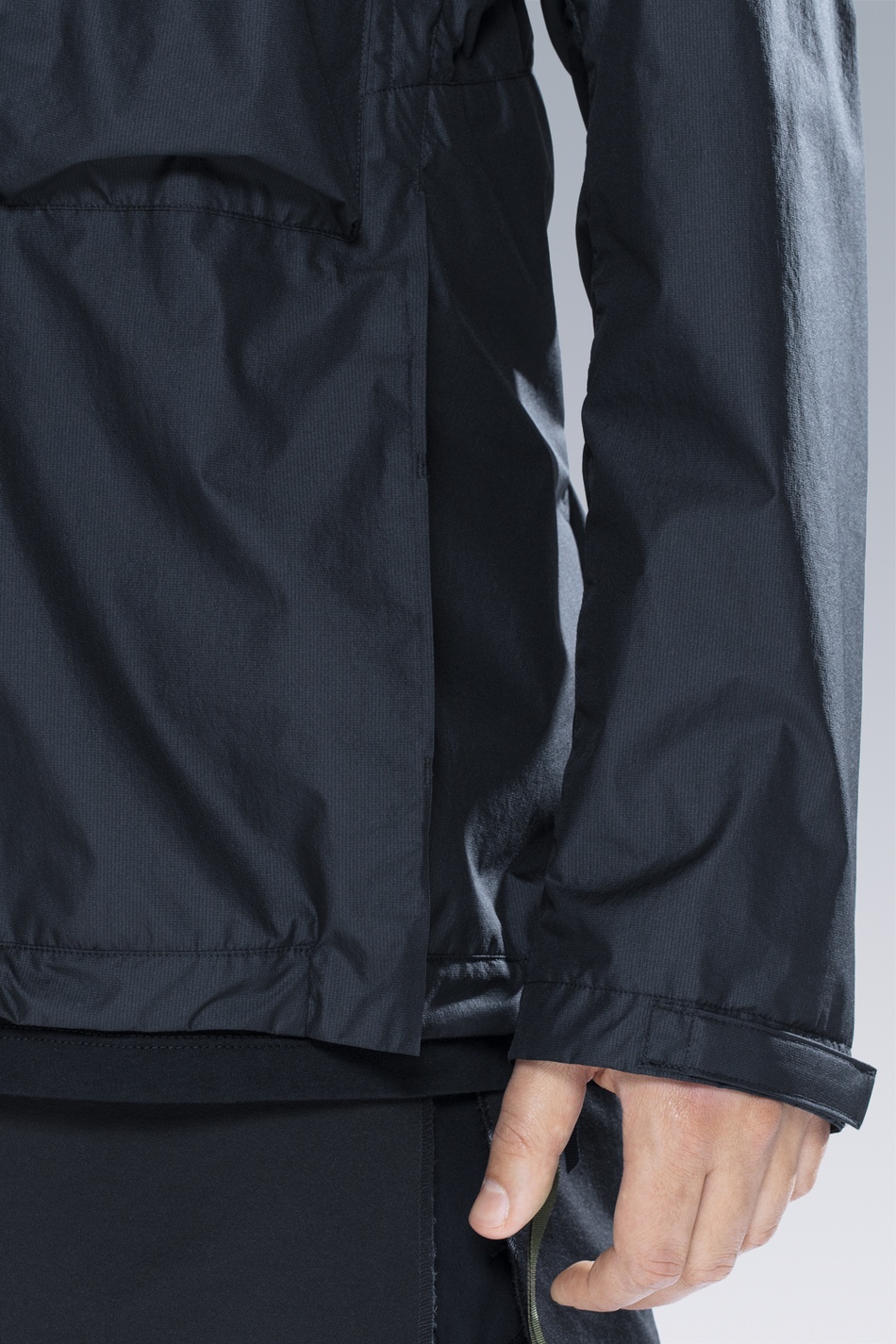 J47A-WS Packable Windstopper® Active Shell™ Interops Jacket Black - 11