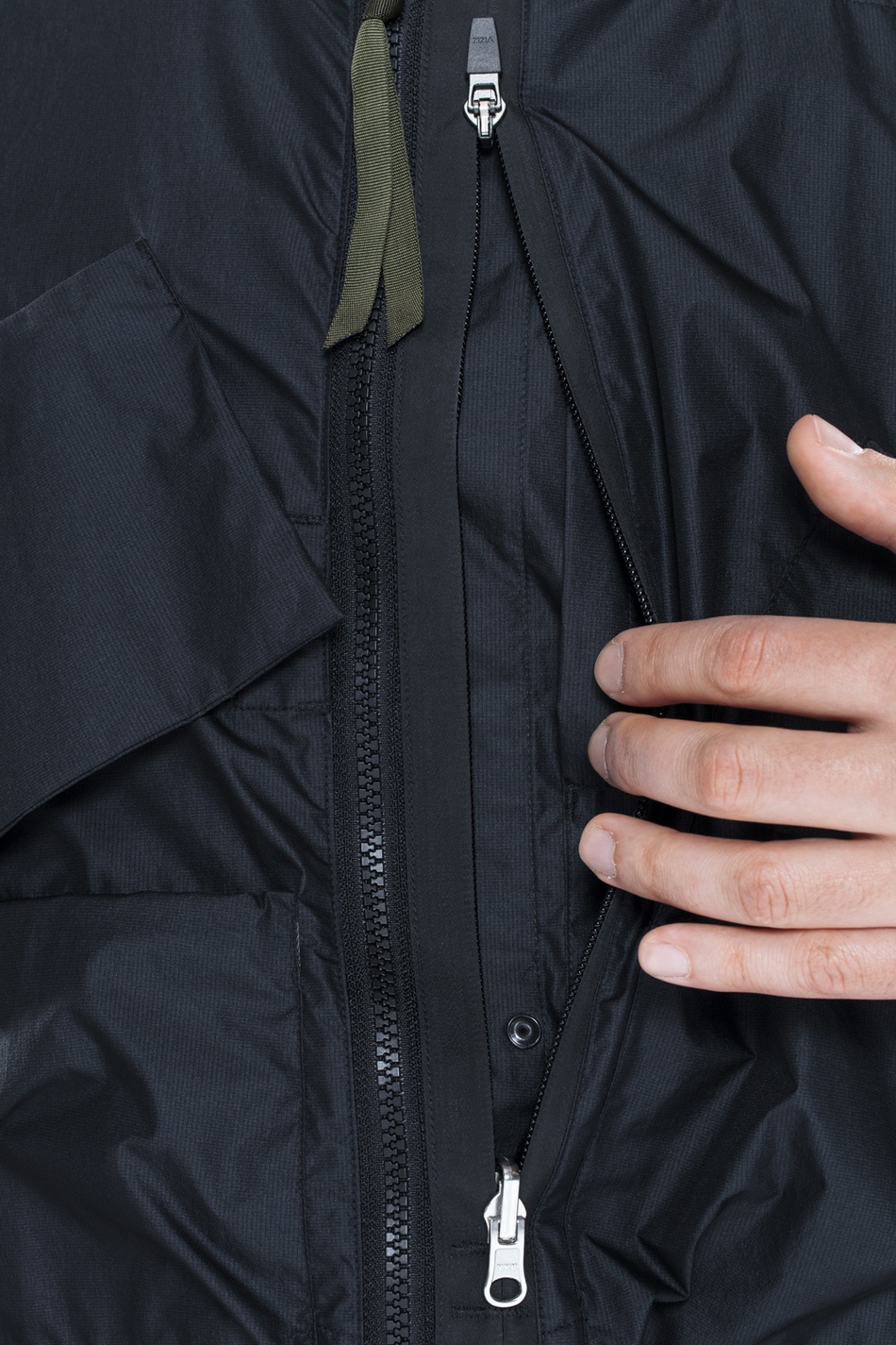 J47A-WS Packable Windstopper® Active Shell™ Interops Jacket Black - 14