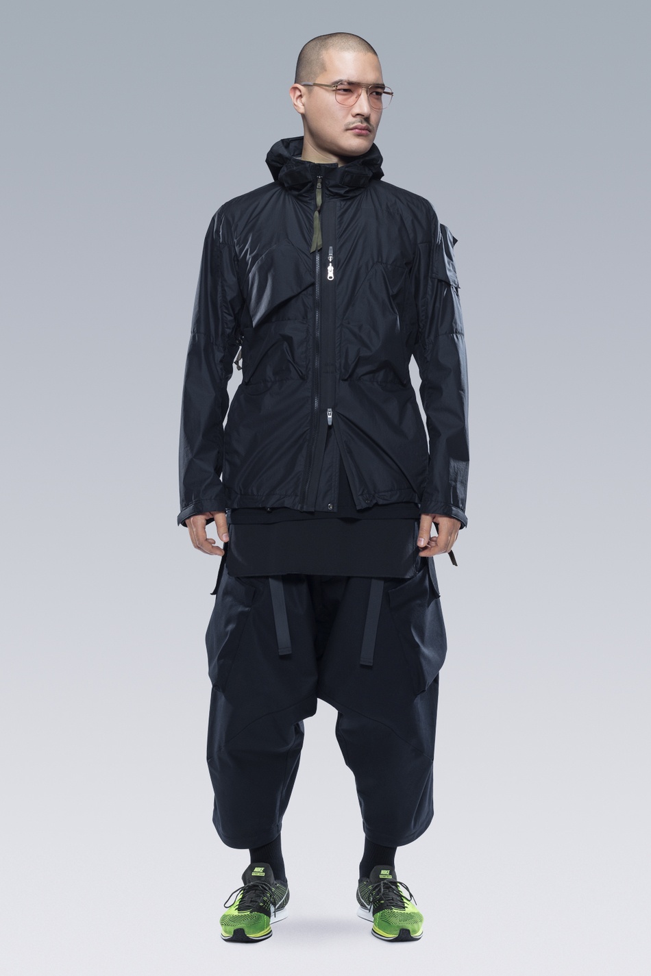 J47A-WS Packable Windstopper® Active Shell™ Interops Jacket Black - 42