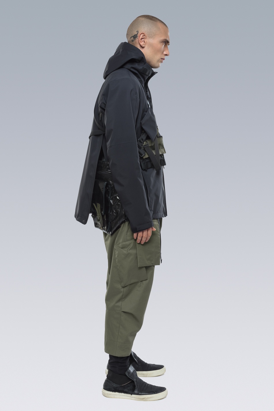 J47TS-GT 3L Gore-Tex® Pro Tec Sys Interops Jacket Black - 32