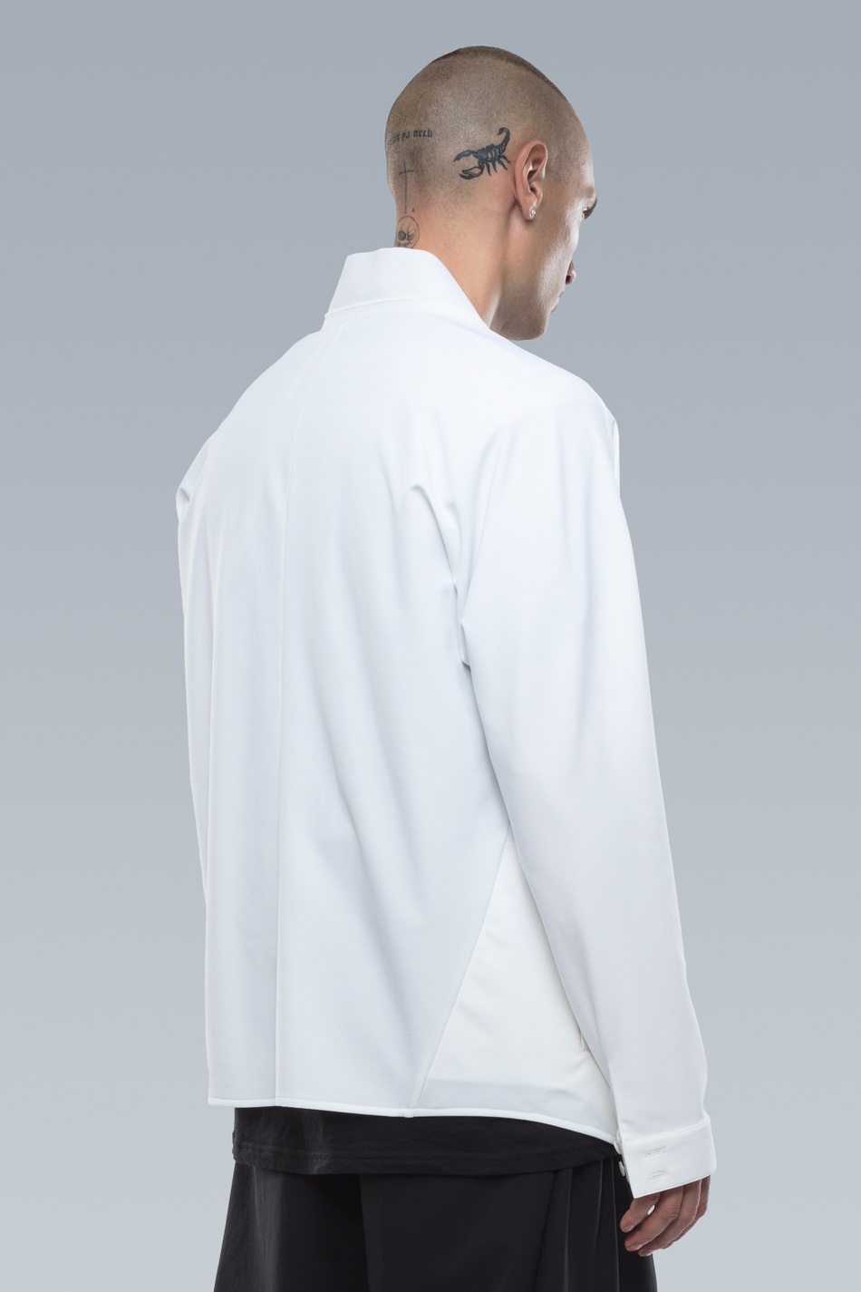 ACRONYM J72-DS HD Jersey Modular Liner Jacket White | REVERSIBLE