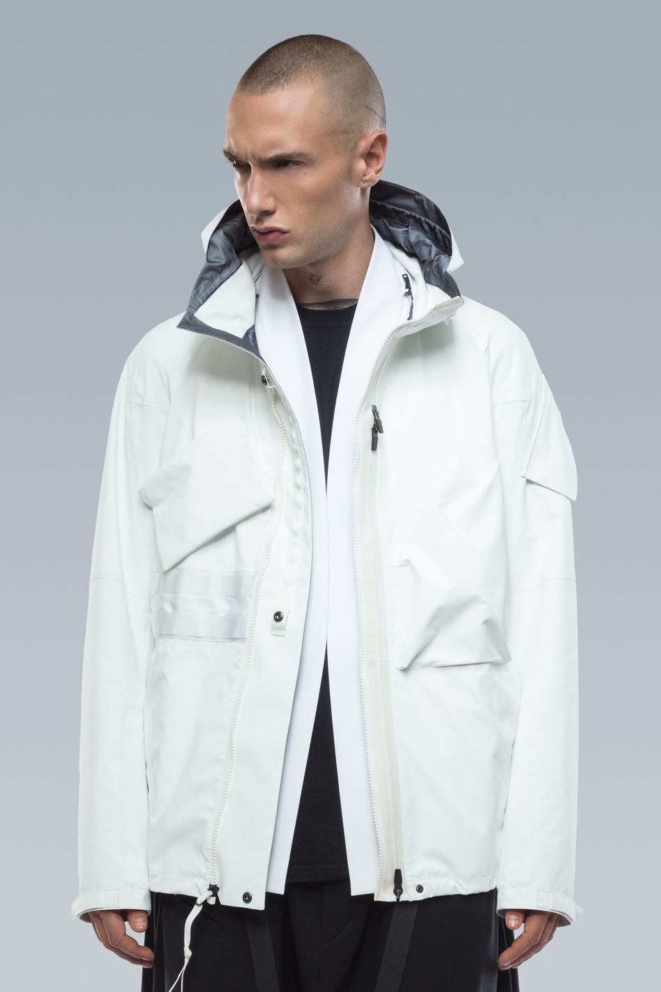 J72-DS HD Jersey Modular Liner Jacket White - 15