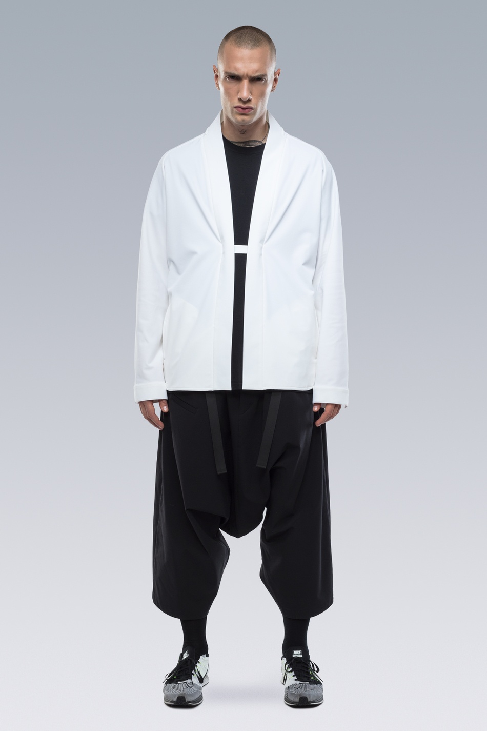 ACRONYM J72-DS HD Jersey Modular Liner Jacket White | REVERSIBLE