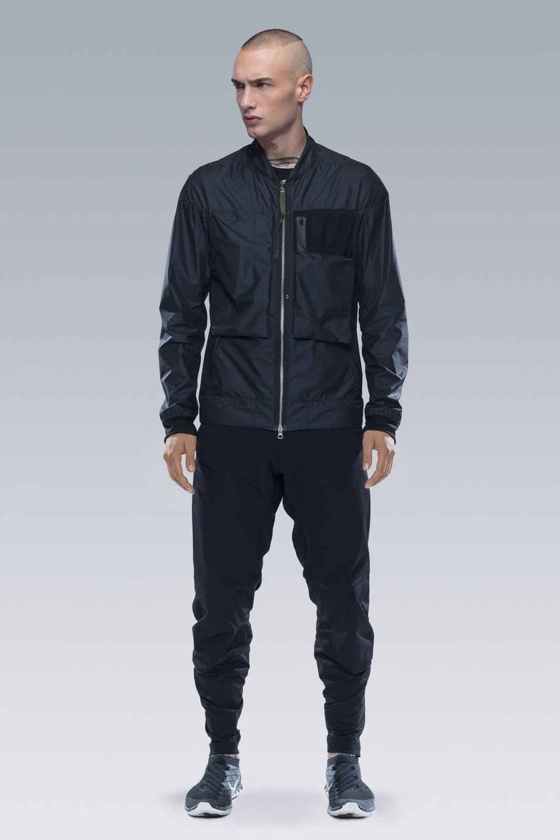 J73-WS Windstopper® Active Shell™ Flight Jacket Black 1