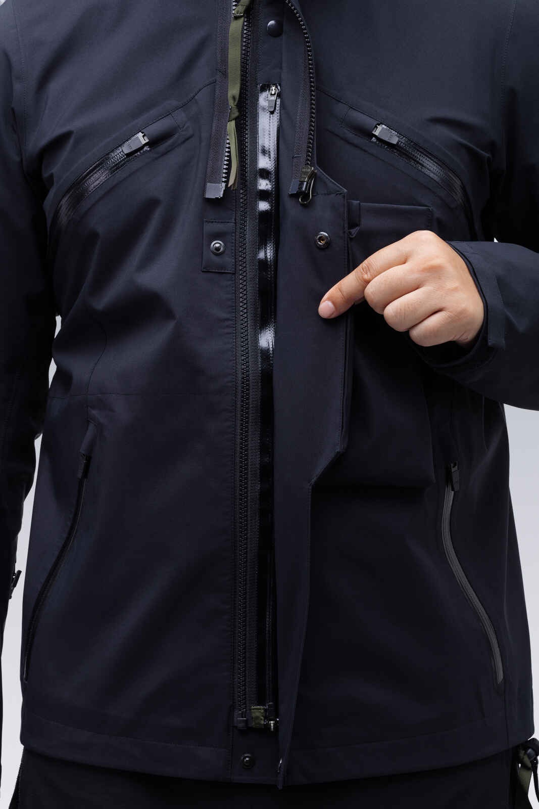 J1A-GT 3L Gore-Tex® Pro Interops Jacket Black - 8