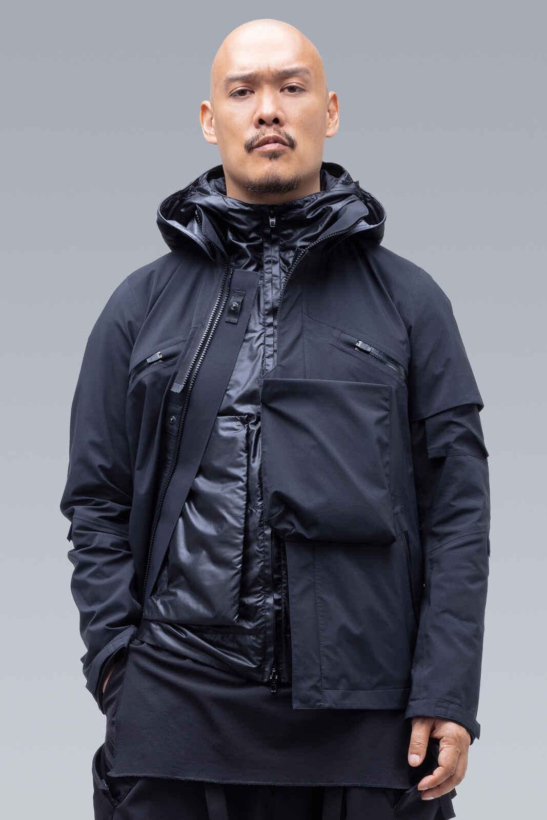 J1A-GT 3L Gore-Tex® Pro Interops Jacket Black - 36