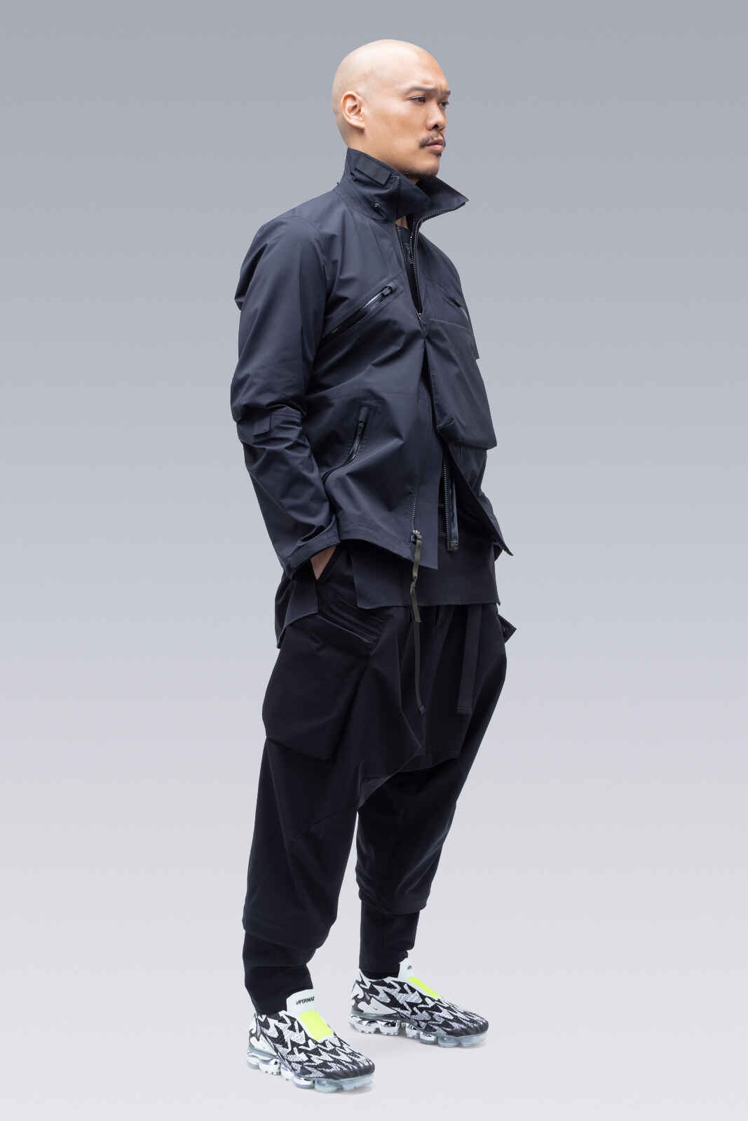 ACRONYM J1A-GT 3L Gore-Tex® Pro Interops Jacket Black ACRONYM J1A-GT 3L Gore-Tex® Pro Interops Jacket Black