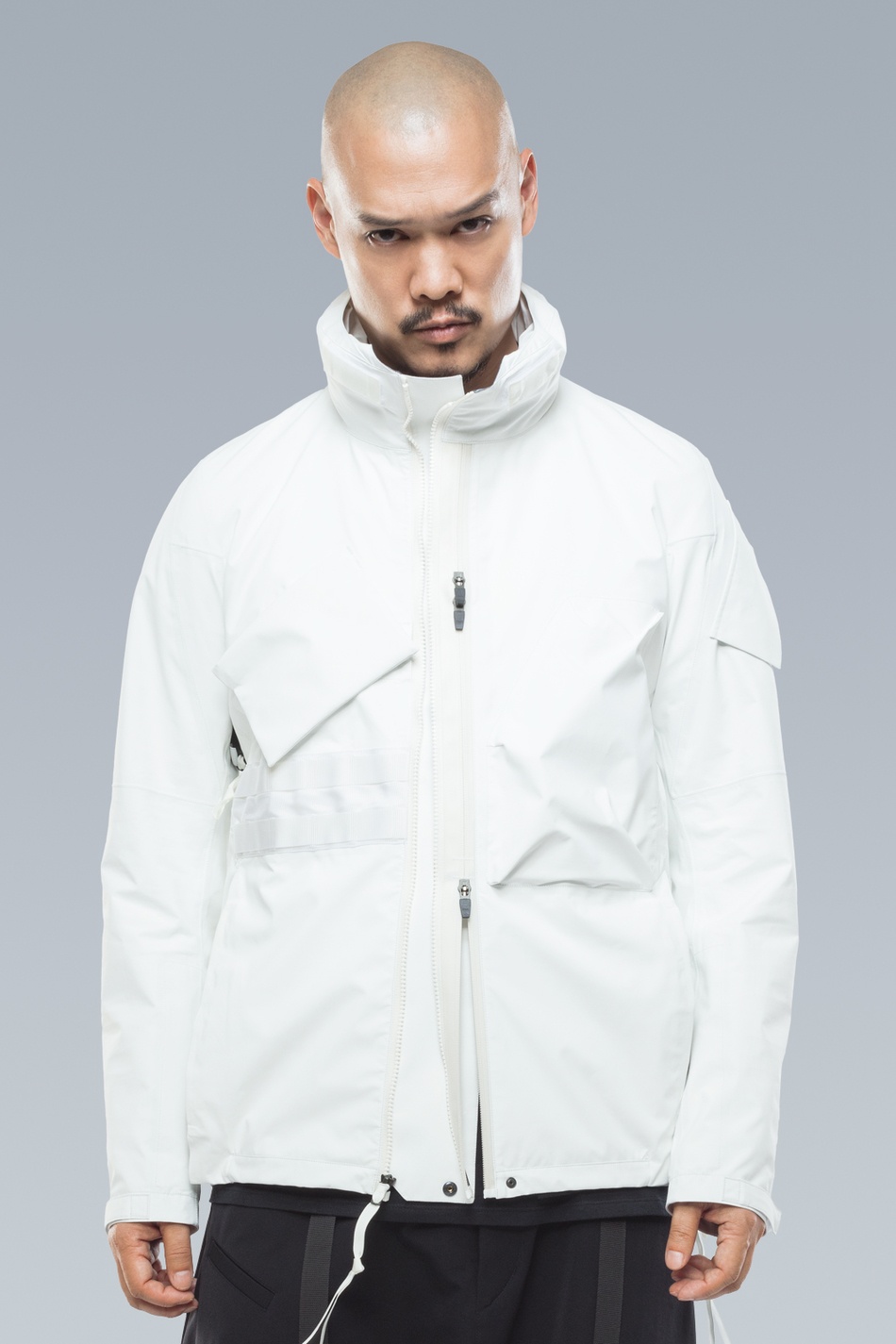 J47TS-GT-WHT 3L Gore-Tex® Pro Tec Sys Interops Jacket White - 4