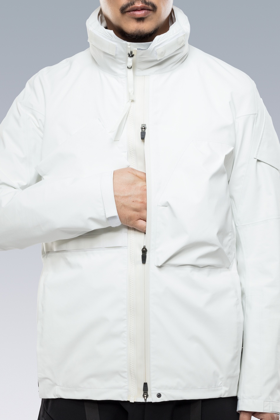 ACRONYM J47TS-GT-WHT 3L Gore-Tex® Pro Tec Sys Interops Jacket