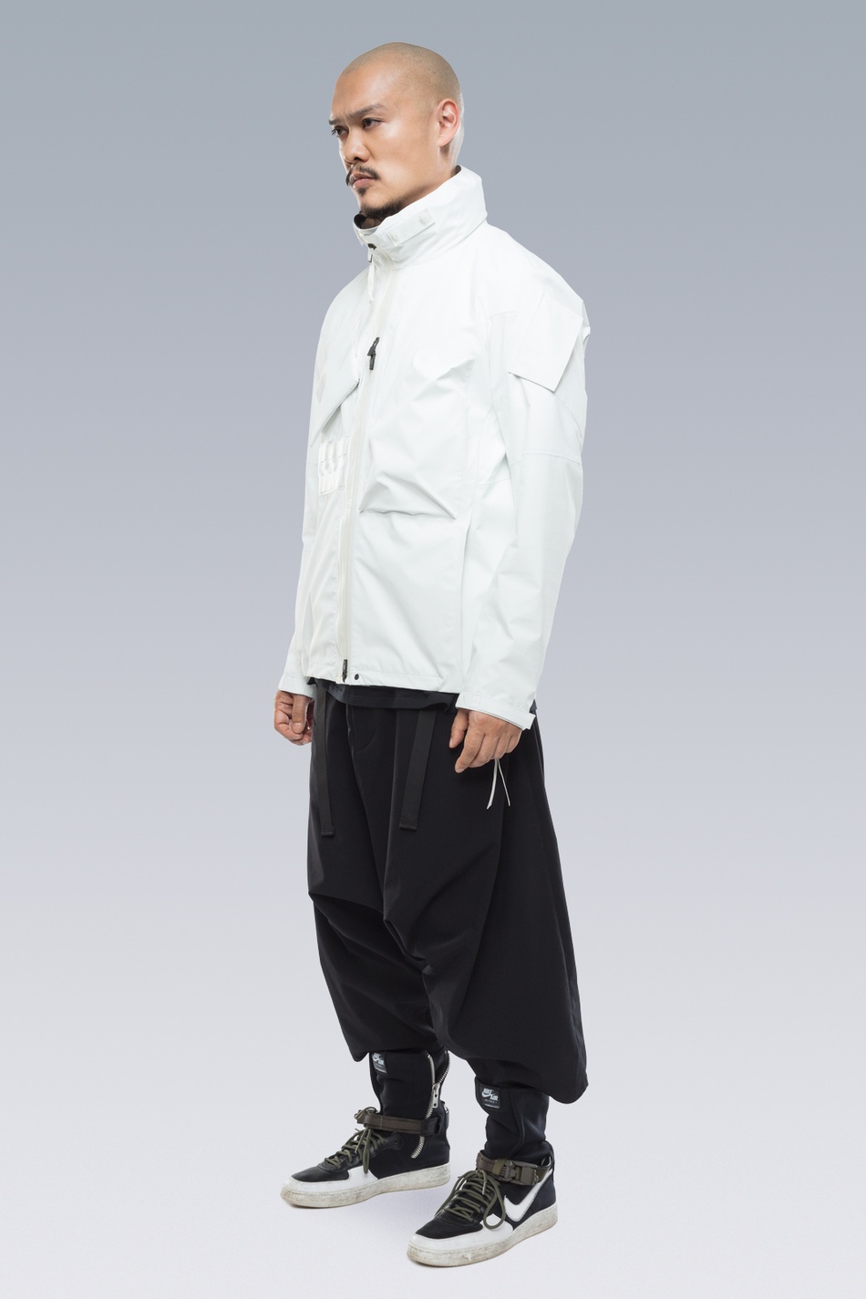 J47TS-GT-WHT 3L Gore-Tex® Pro Tec Sys Interops Jacket White - 49