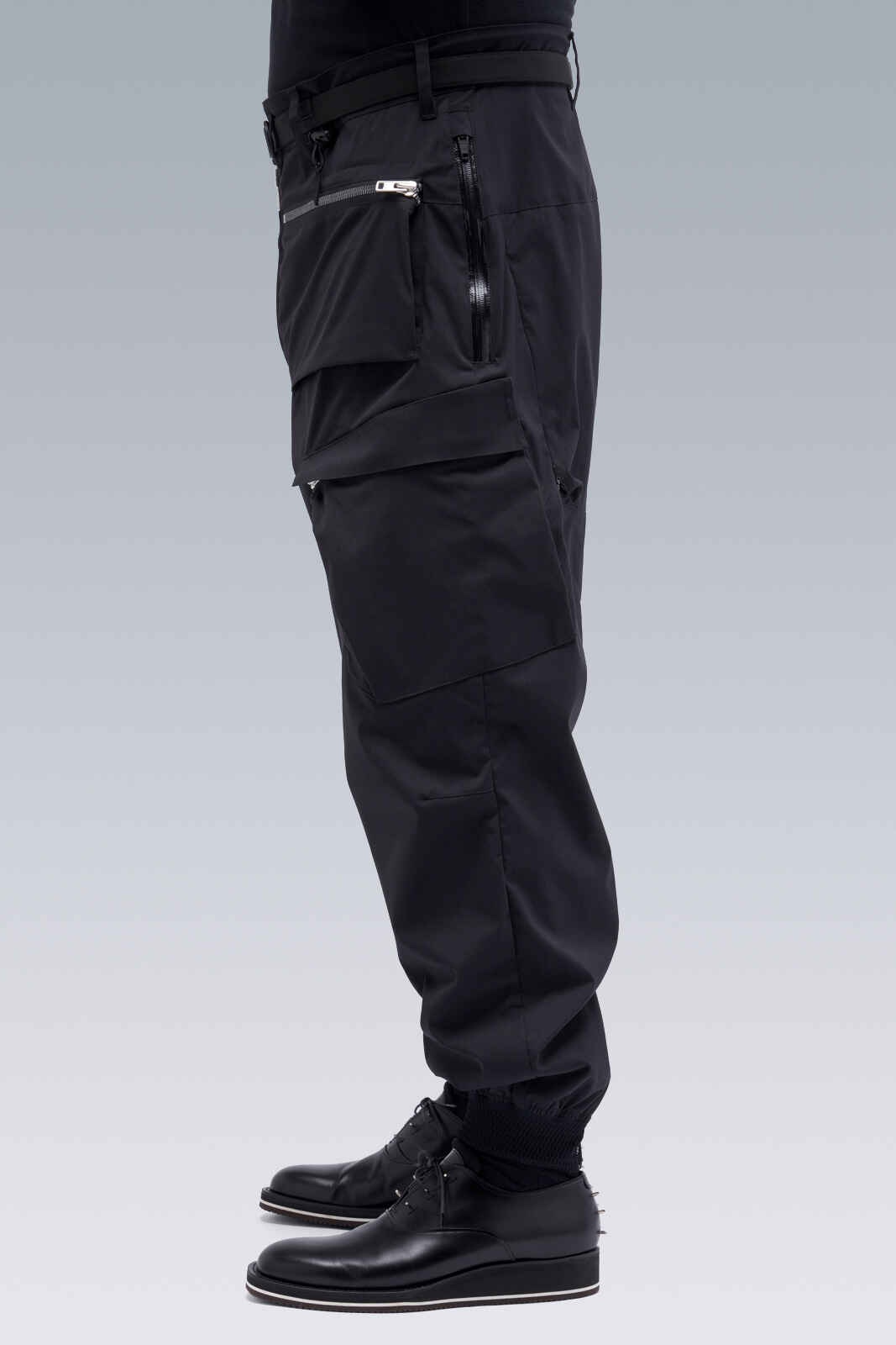 ACRONYM P38-E Encapsulated Nylon Cargo Pant Black | REVERSIBLE