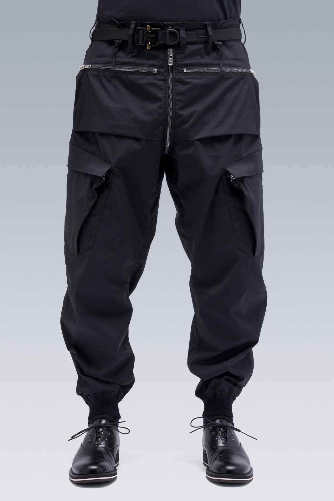 Nylon Cargo Pant - Black