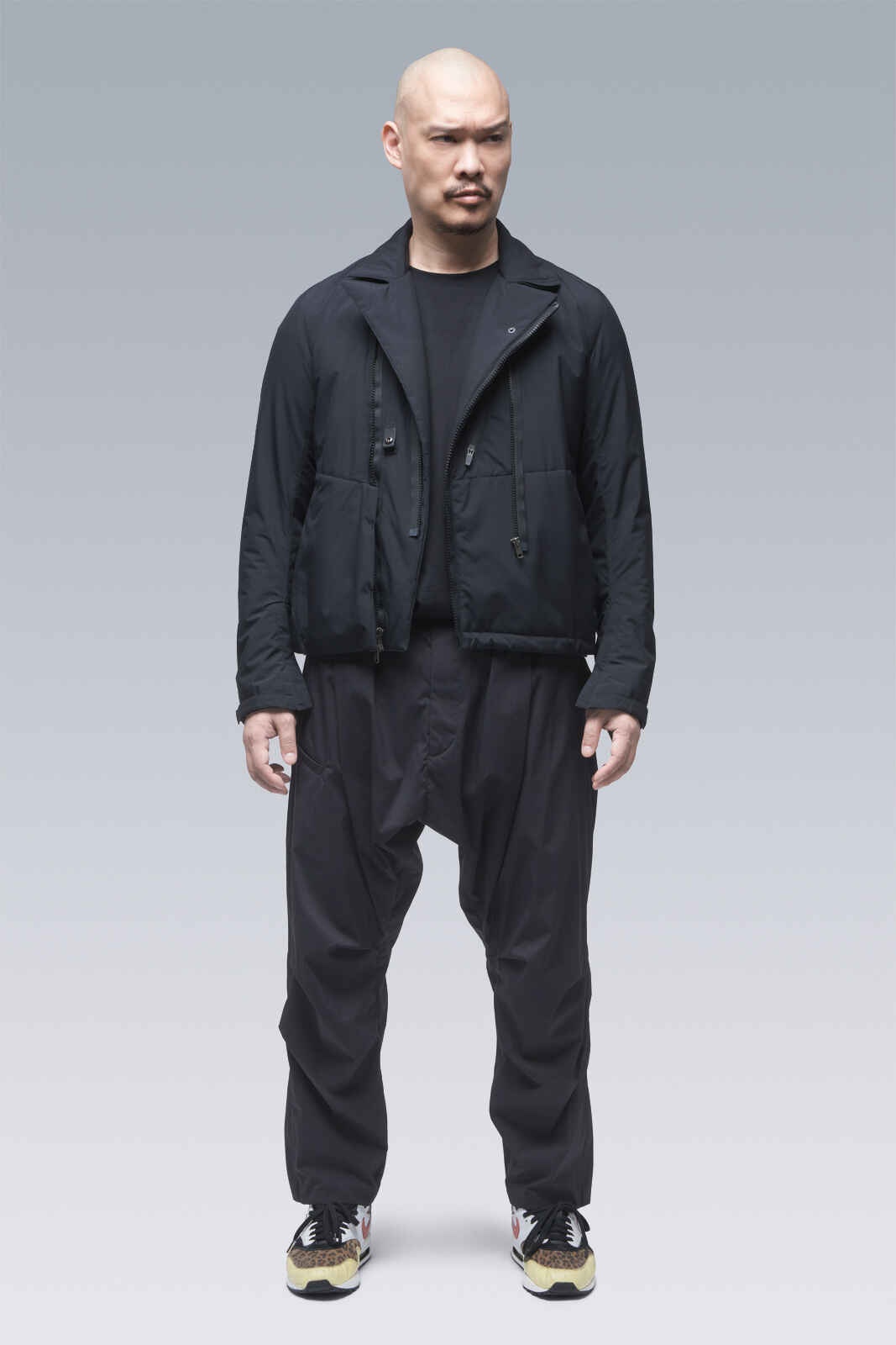 P36-E Encapsulated Nylon Pleated Drawcord Trouser - 2