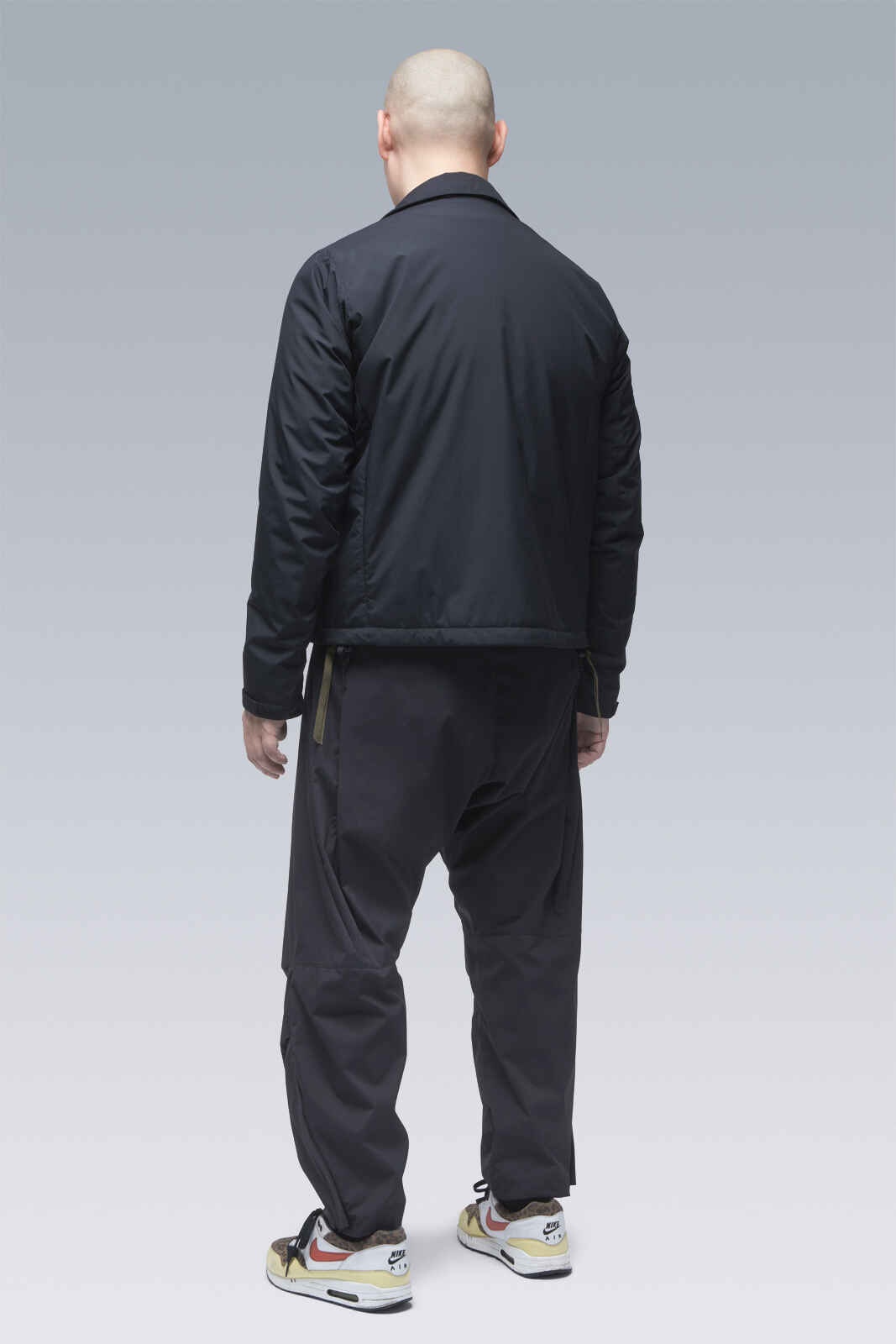 P36-E Encapsulated Nylon Pleated Drawcord Trouser - 27