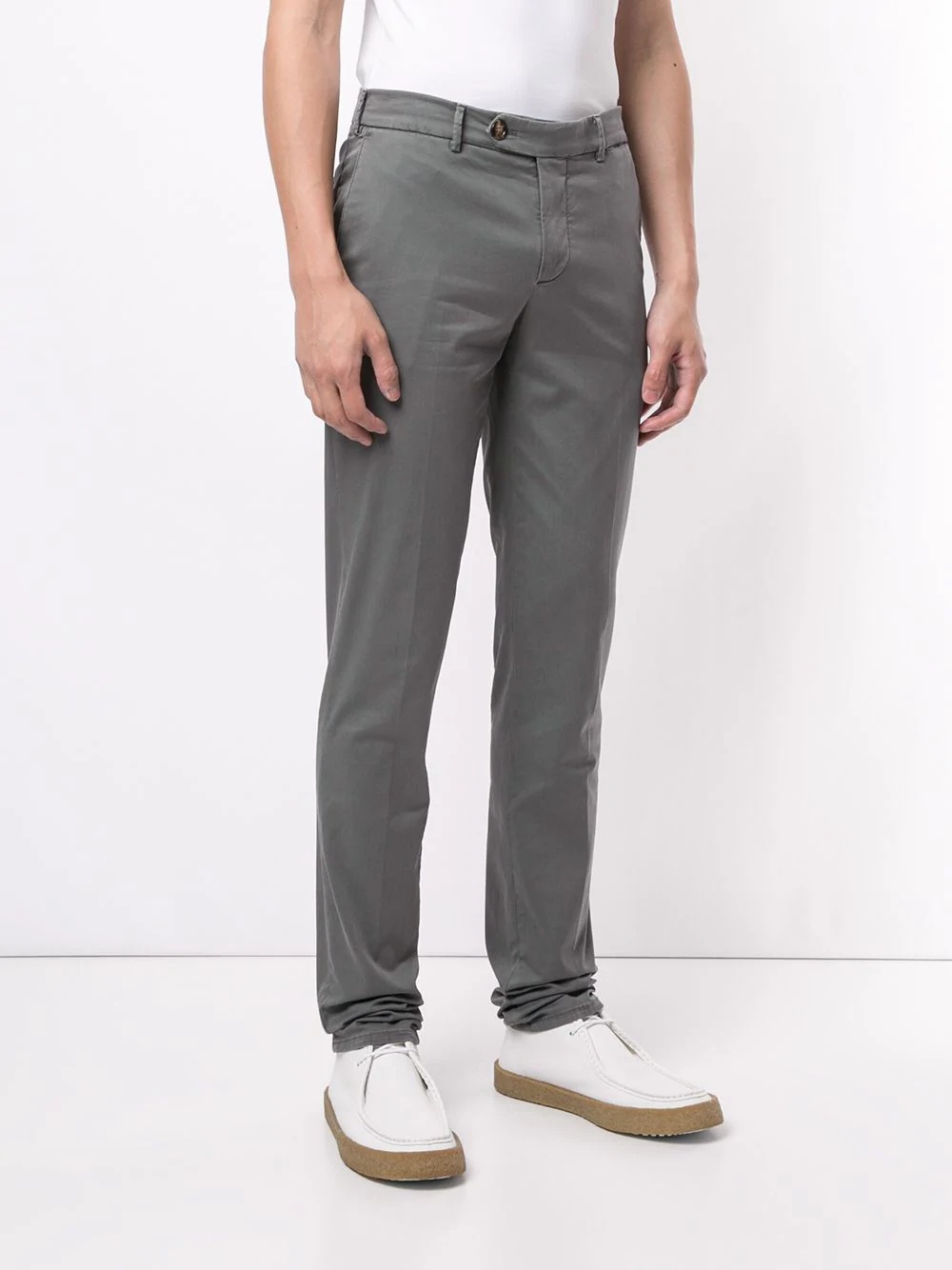 mid-rise slim chinos - 5