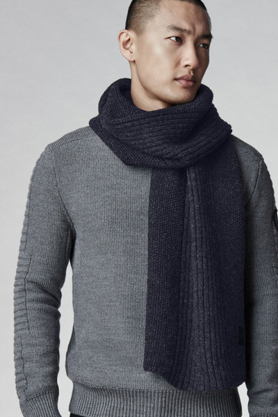 Canada Goose TEXTURED KNIT SCARF outlook