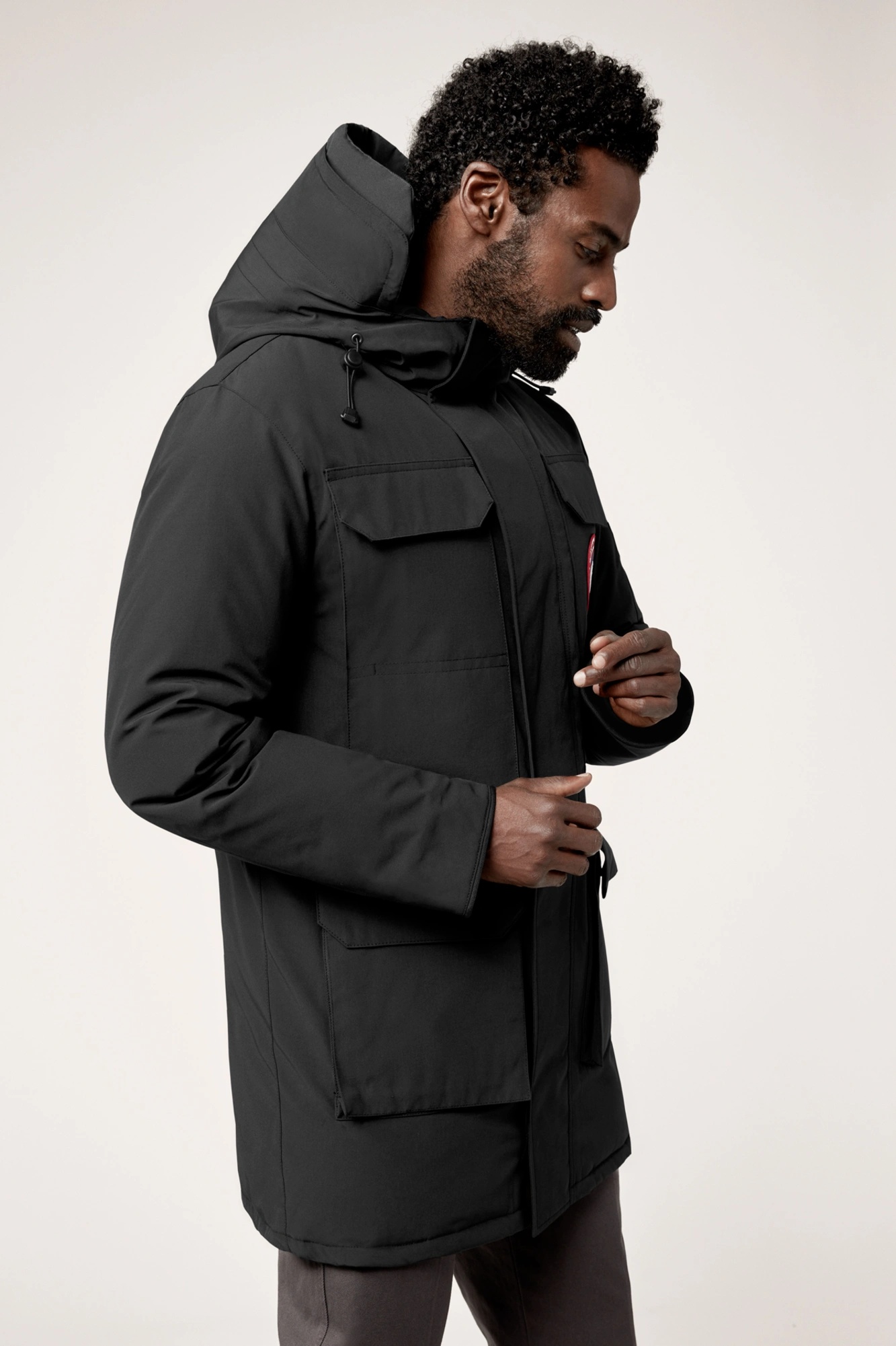 CITADEL PARKA WITH HOOD TRIM - 5