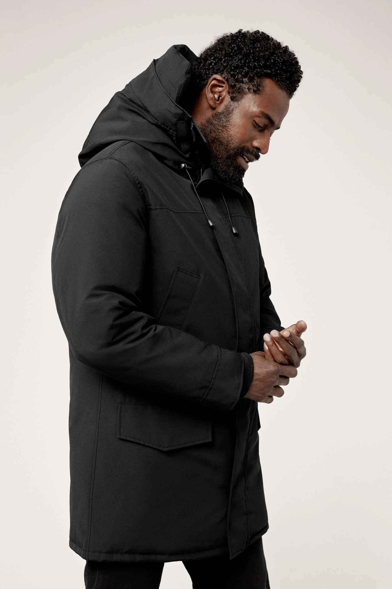 LANGFORD PARKA WITH HOOD TRIM - 5