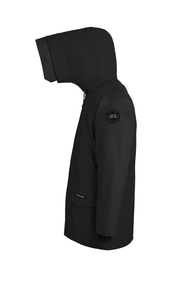 Canada Goose LANGFORD PARKA BLACK LABEL WITH HOOD TRIM outlook