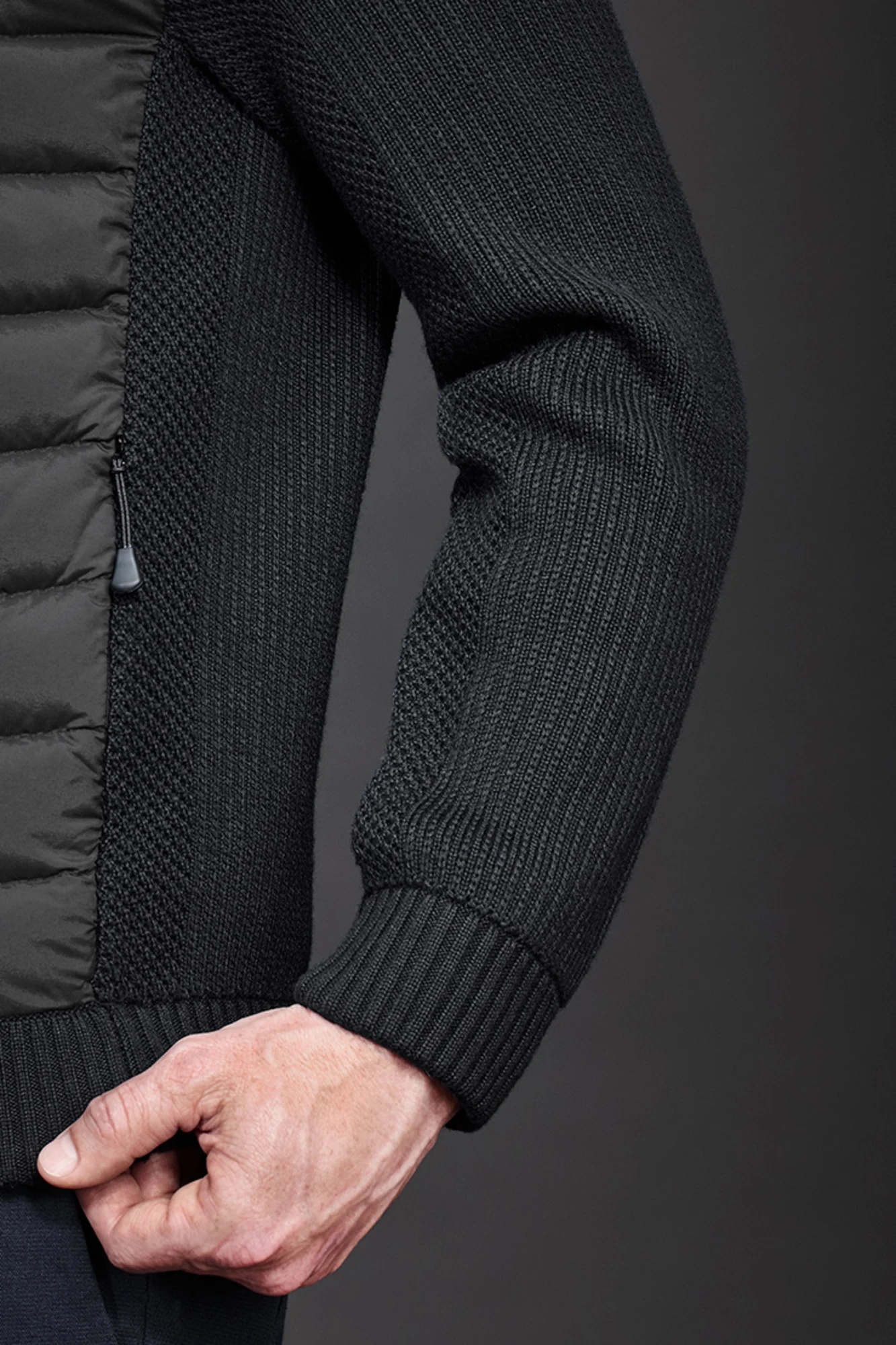 Canada Goose HYBRIDGE KNIT JACKET | REVERSIBLE