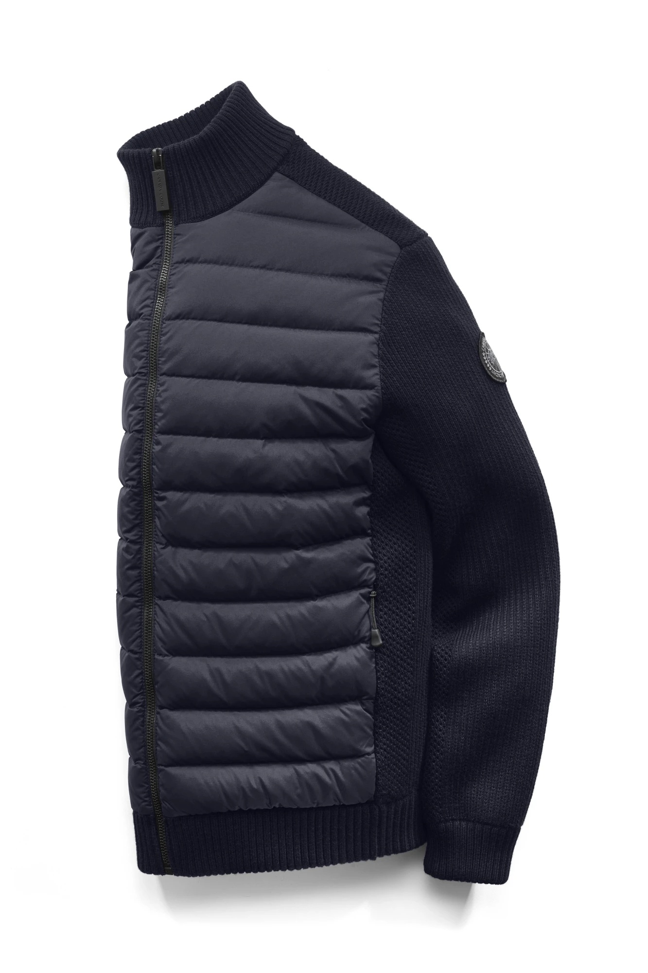 Canada Goose MEN S HYBRIDGE KNIT DOWN JACKET BLACK LABEL REVERSIBLE