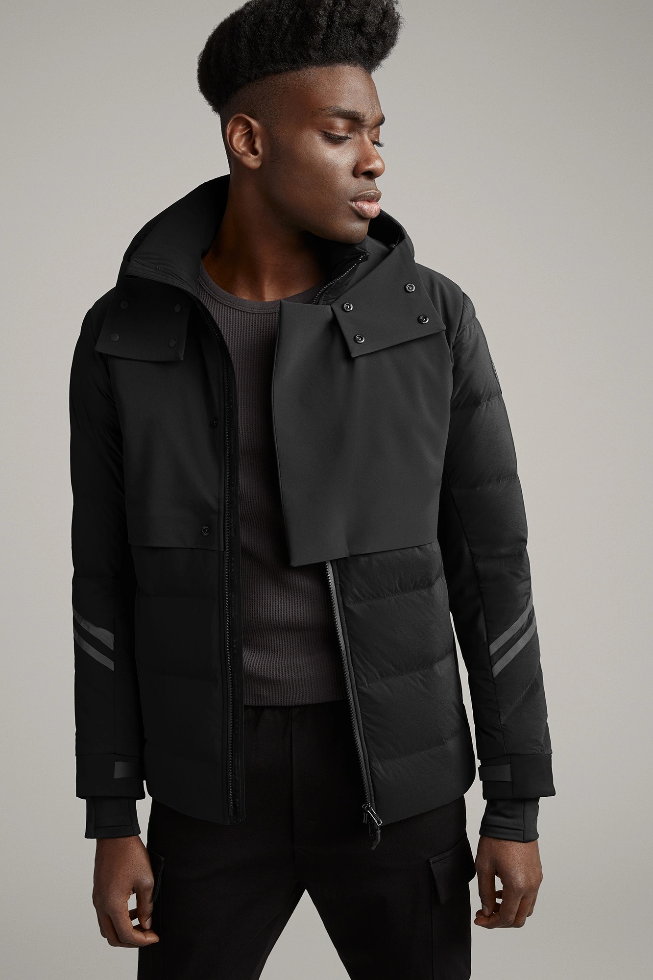 Men's hybridge cw down jacket black label online