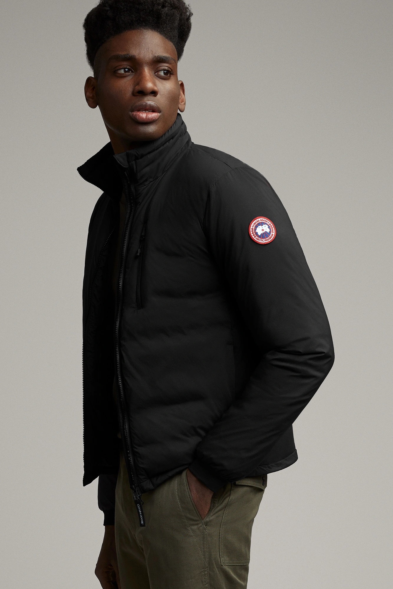 Canada goose matte lodge hot sale jacket