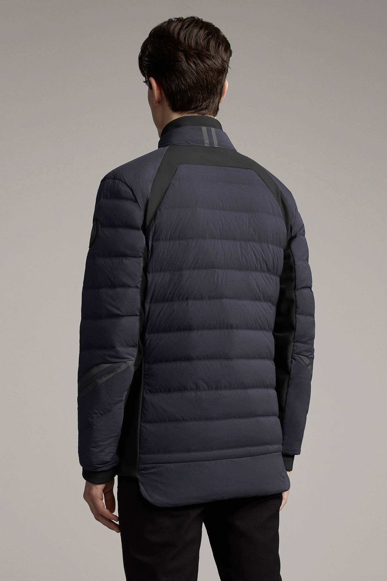 MEN'S HYBRIDGE CW DOWN BOMBER BLACK LABEL - 4