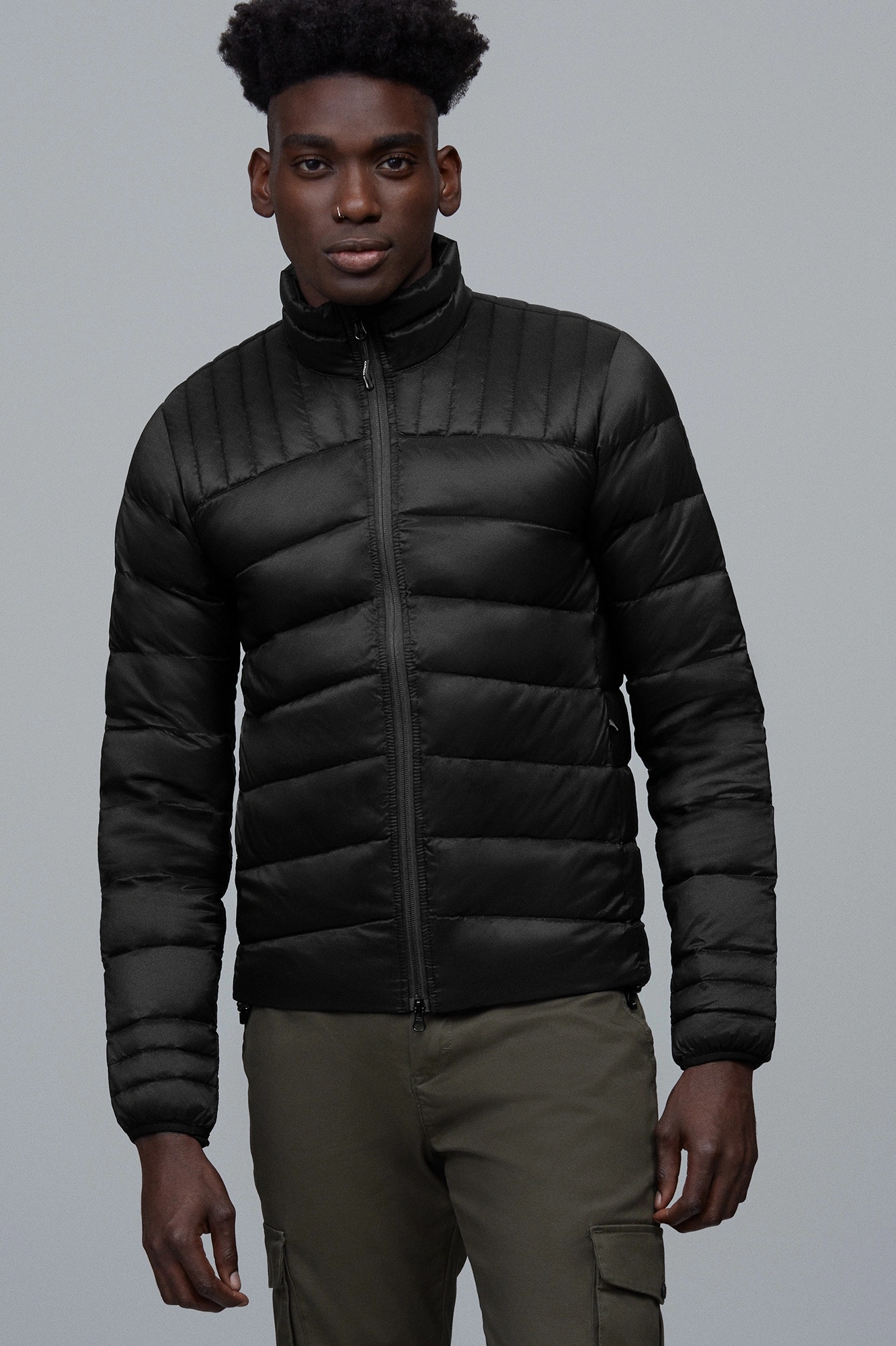 MEN'S BROOKVALE DOWN JACKET BLACK LABEL - 1