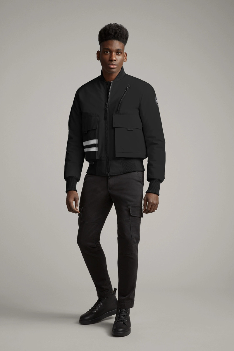 Canada Goose MEN'S KIRKFIELD BOMBER JACKET BLACK LABEL outlook